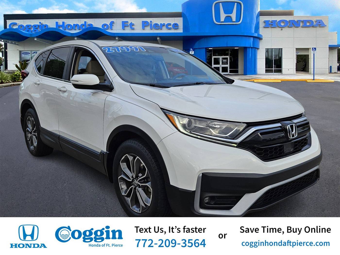 2021 Honda CR-V EX-L — SUV — 74,480 mi — Fort Pierce, FL