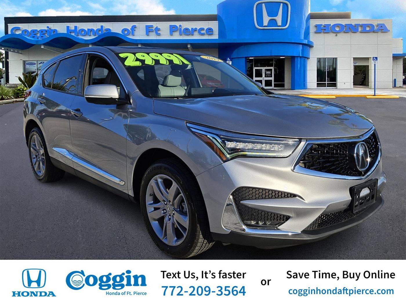2019 Acura RDX Advance Package — SUV — 41,829 mi — Fort Pierce, FL