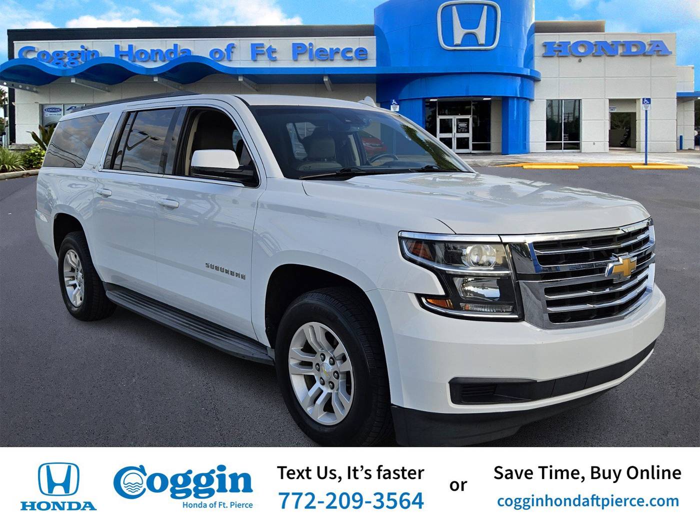 2015 Chevrolet Suburban LT — SUV — 113,082 mi — Fort Pierce, FL
