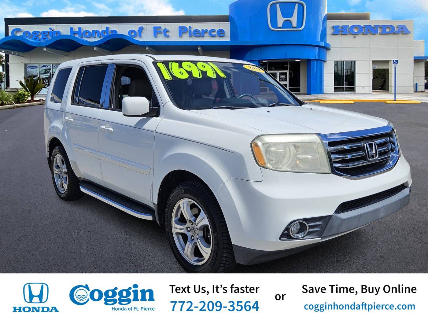 2013 Honda Pilot EX-L — SUV — 77,484 mi — Fort Pierce, FL