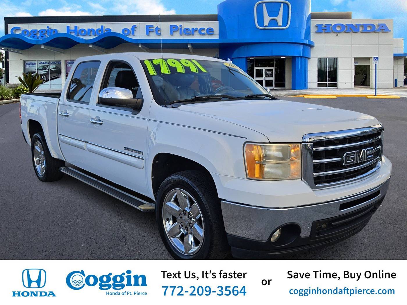 2012 GMC Sierra 1500 SLE — Pickup Truck — 106,013 mi — Fort Pierce, FL