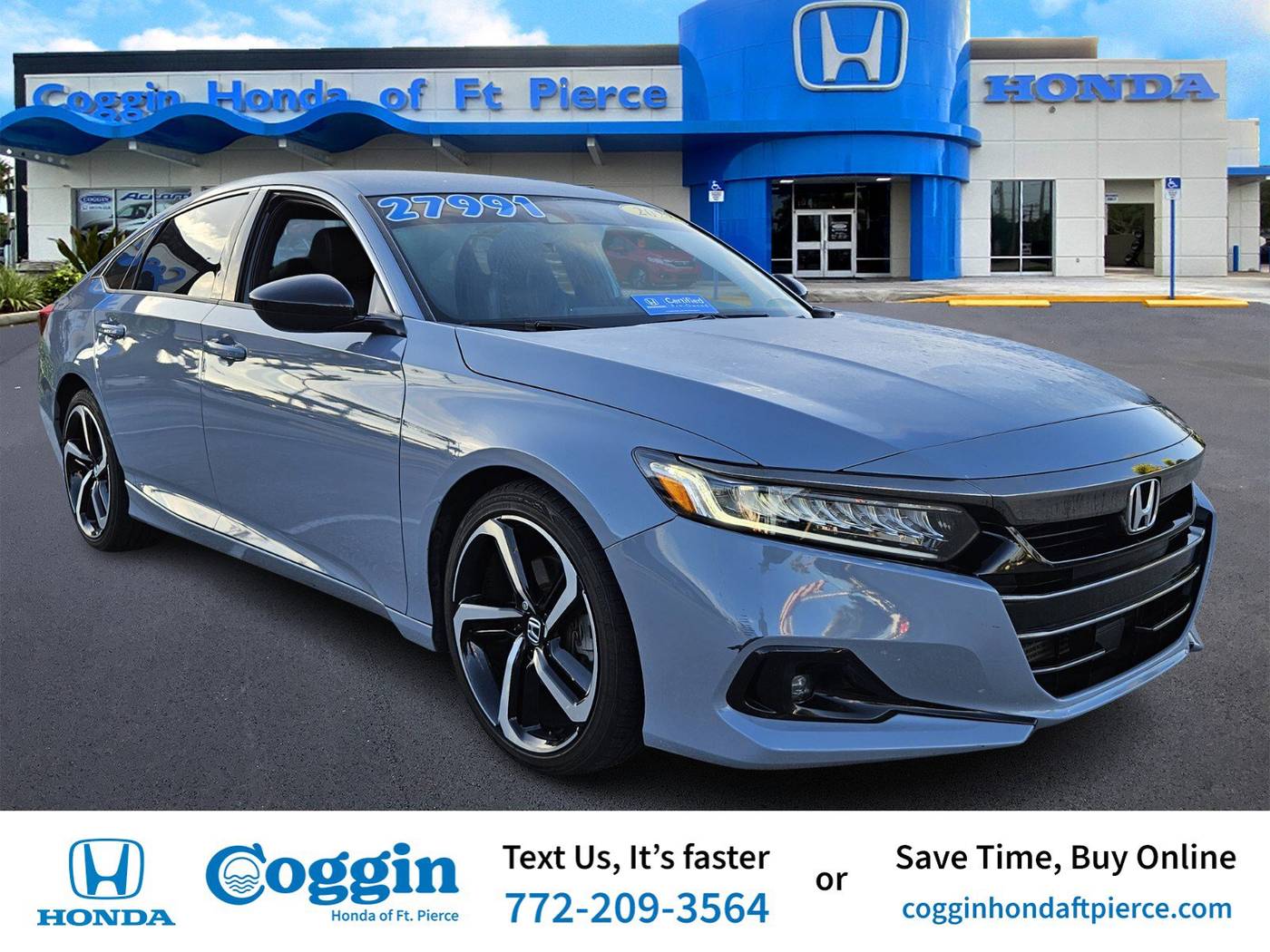 2022 Honda Accord Sport — Sedan — 56,011 mi — Fort Pierce, FL
