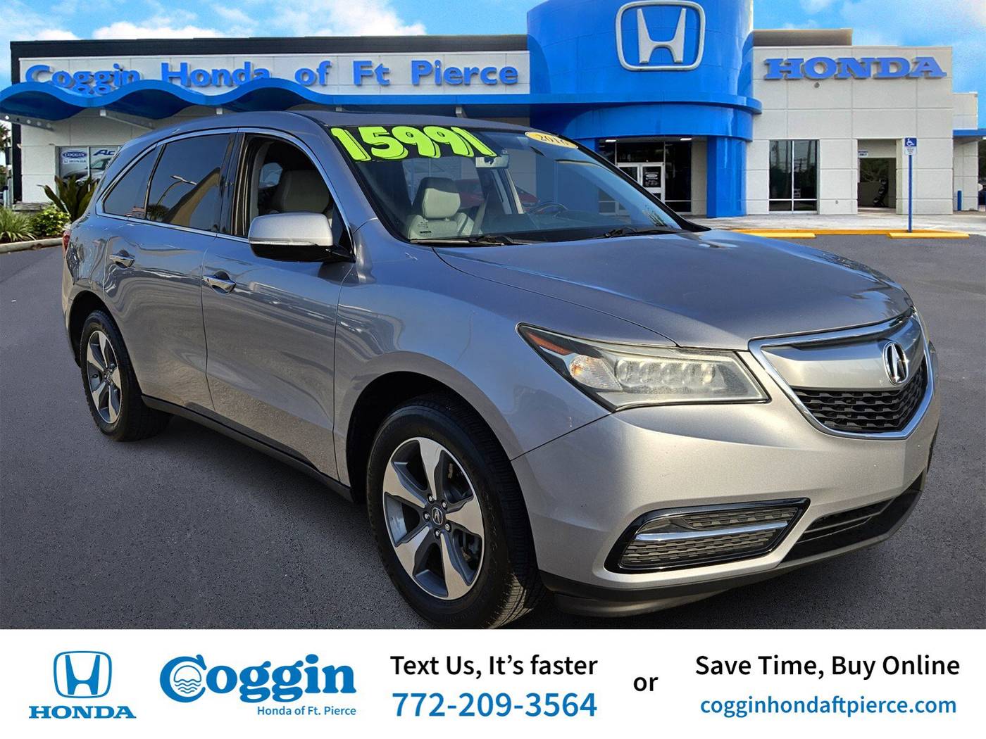 2016 Acura MDX Standard — SUV — 132,039 mi — Fort Pierce, FL
