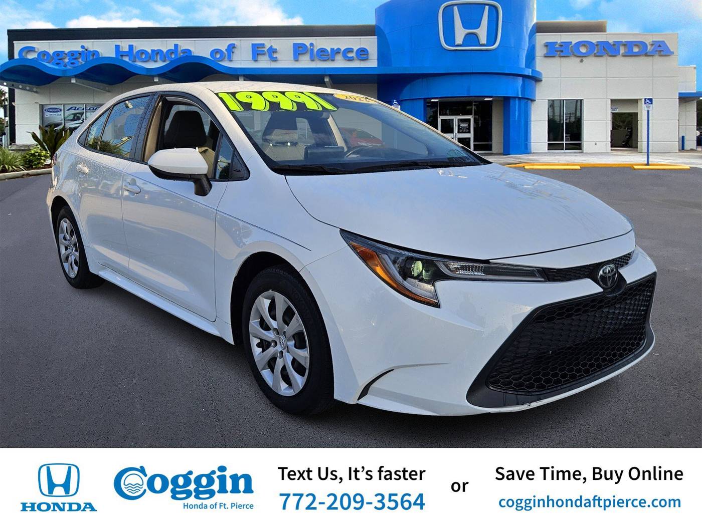 2022 Toyota Corolla LE — Sedan — 45,146 mi — Fort Pierce, FL