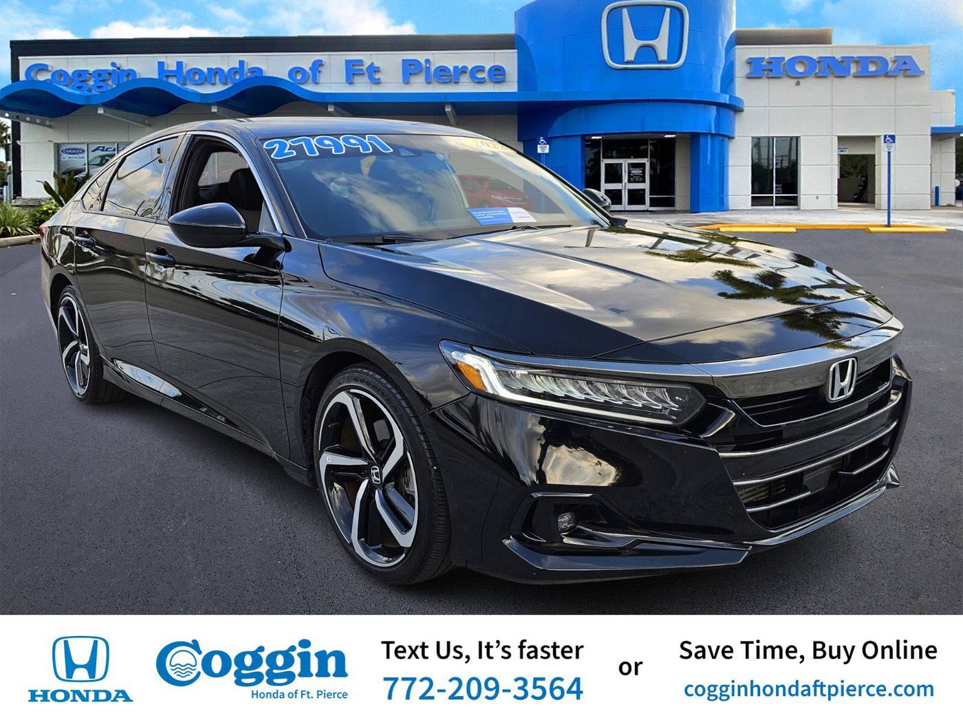 2022 Honda Accord Sport — Sedan — 45,771 mi — Fort Pierce, FL