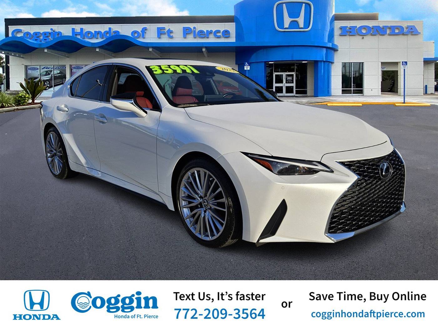 2022 Lexus IS IS 300 — Sedan — 34,367 mi — Fort Pierce, FL
