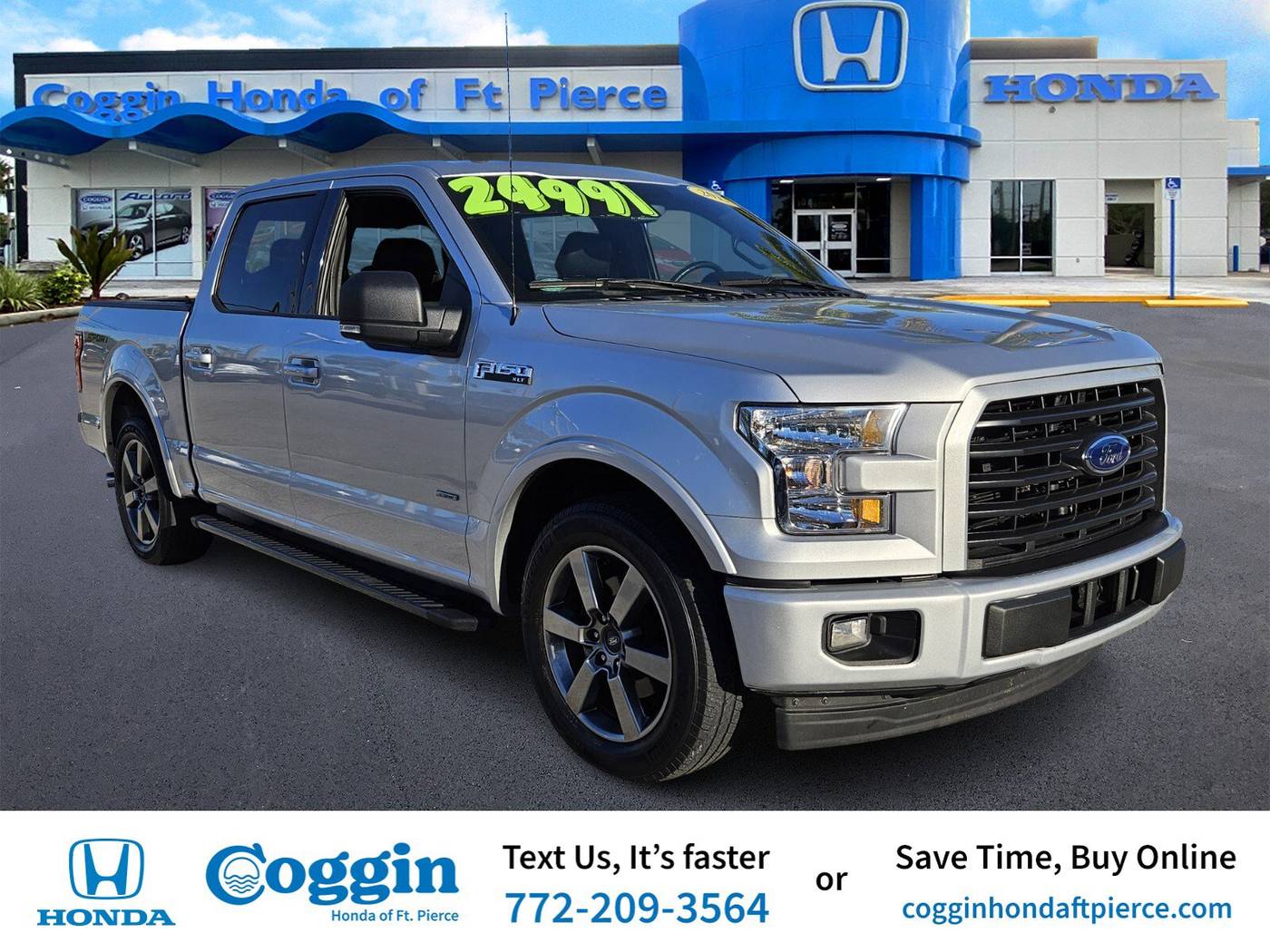 2017 Ford F-150 XLT — Pickup Truck — 77,547 mi — Fort Pierce, FL
