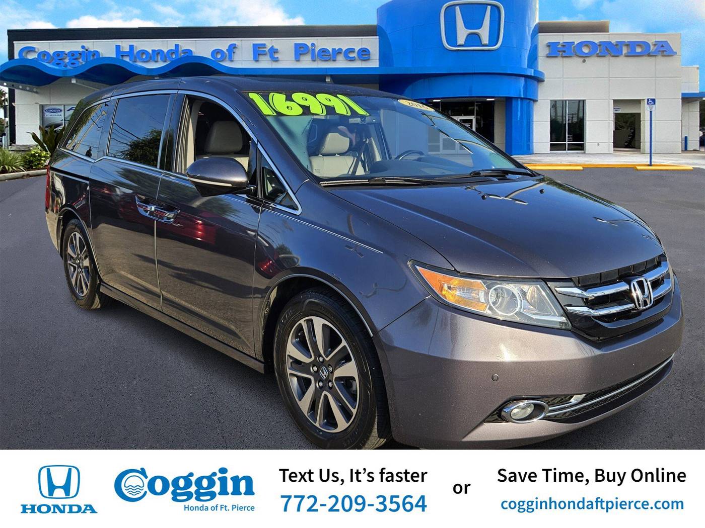 2016 Honda Odyssey Touring — Minivan — 138,683 mi — Fort Pierce, FL