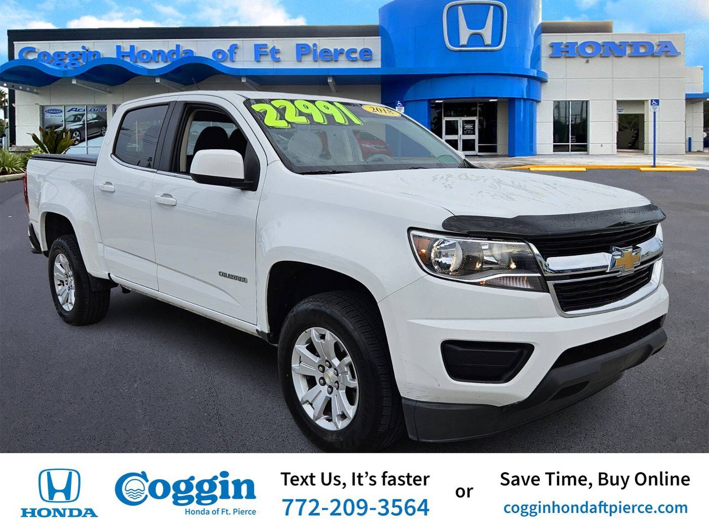 2018 Chevrolet Colorado LT — Pickup Truck — 74,234 mi — Fort Pierce, FL