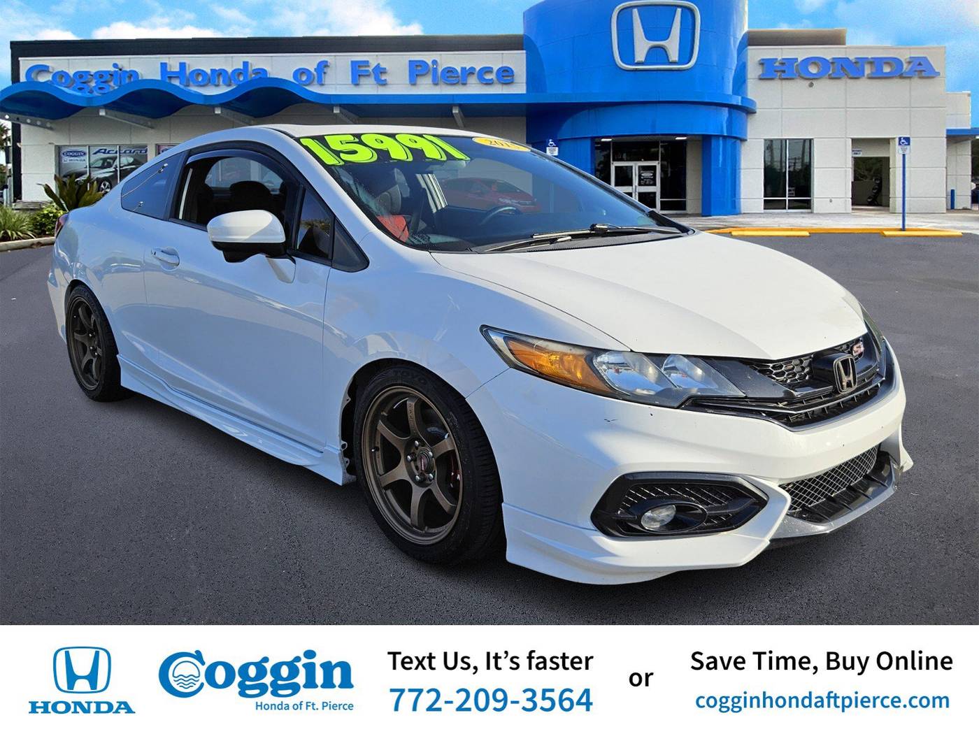 2015 Honda Civic Si — Coupe — 118,617 mi — Fort Pierce, FL