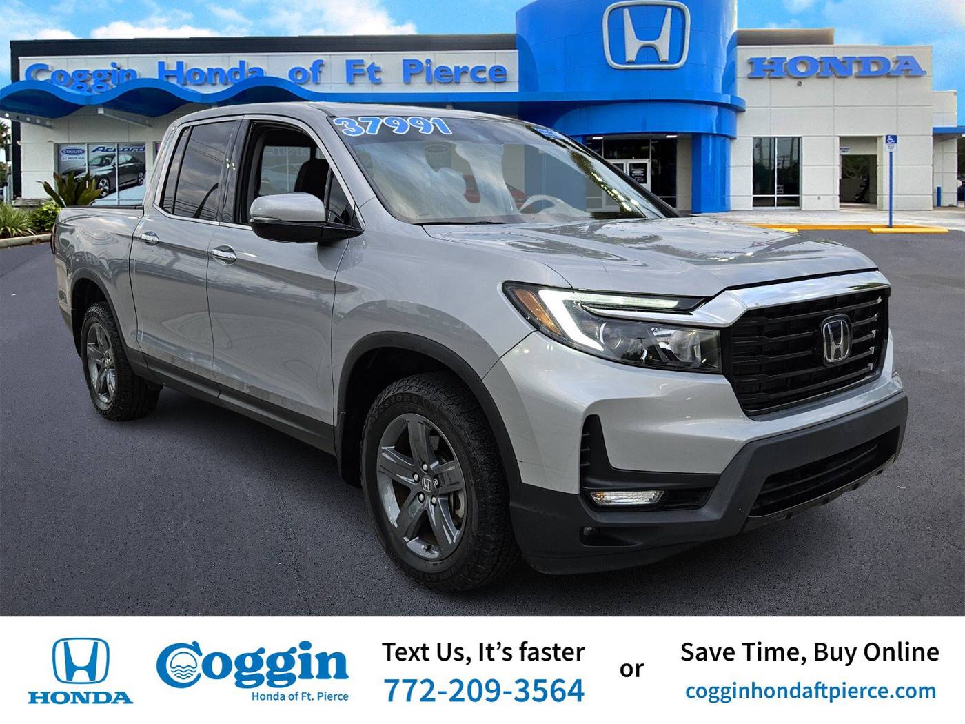 2023 Honda Ridgeline RTL-E — Pickup Truck — 31,122 mi — Fort Pierce, FL