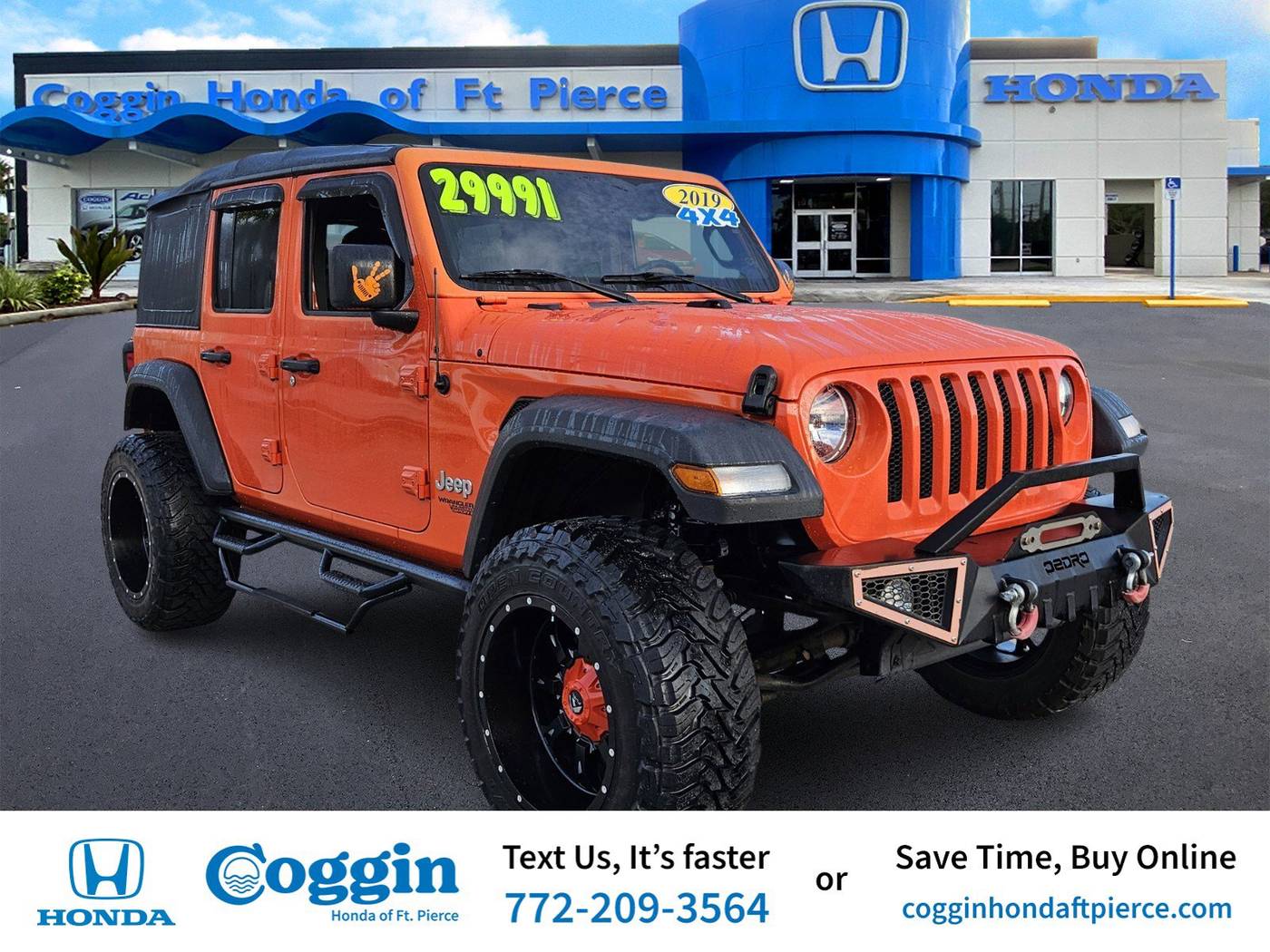 2019 Jeep Wrangler Sport S — SUV — 57,016 mi — Fort Pierce, FL
