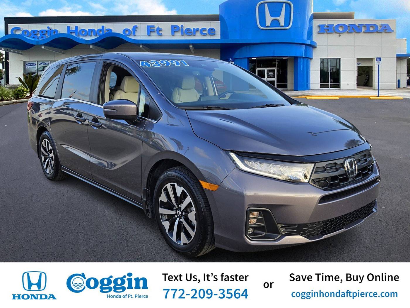2025 Honda Odyssey EX-L — Minivan — 6,015 mi — Fort Pierce, FL
