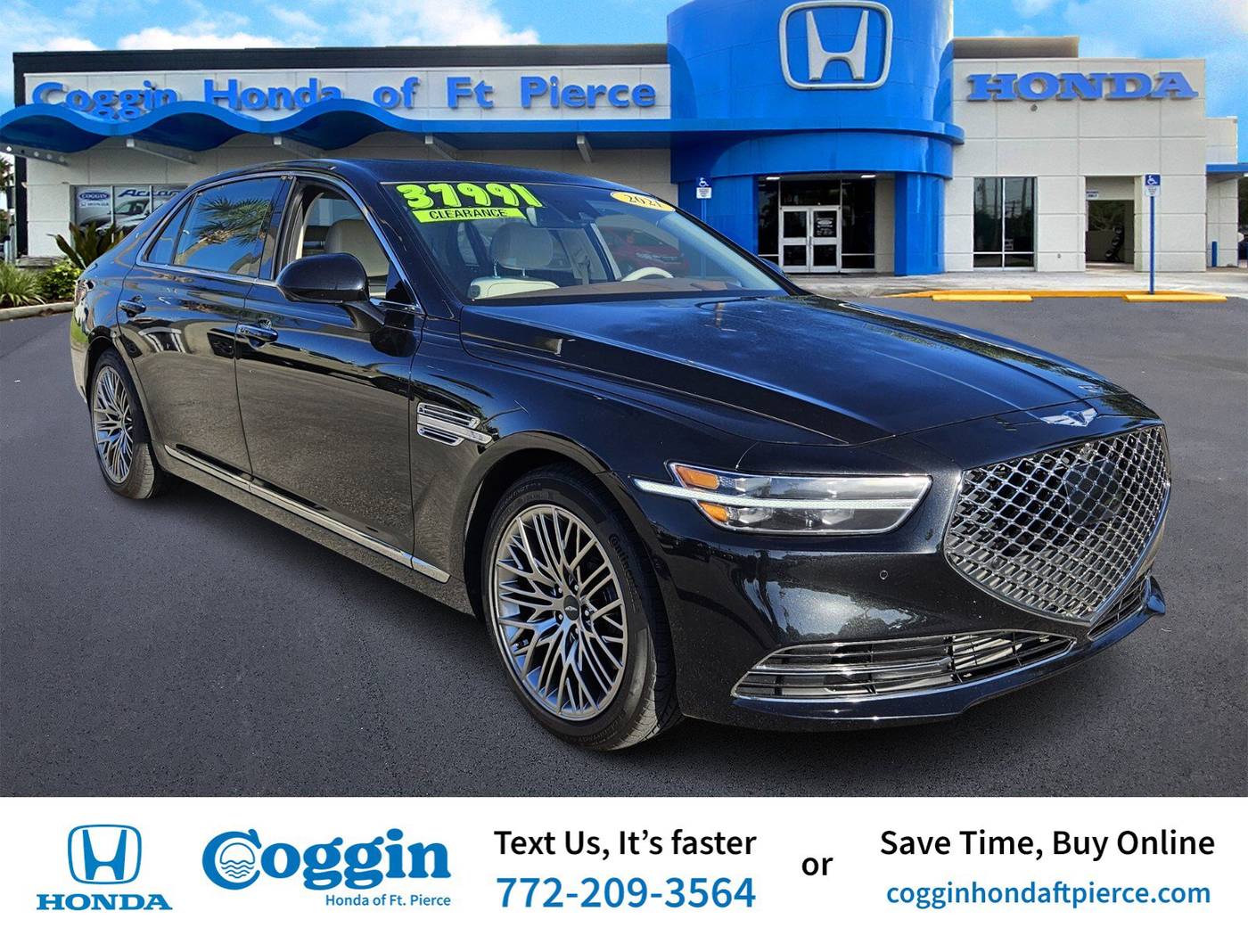 2021 Genesis G90 3.3T Premium — Sedan — 27,067 mi — Fort Pierce, FL