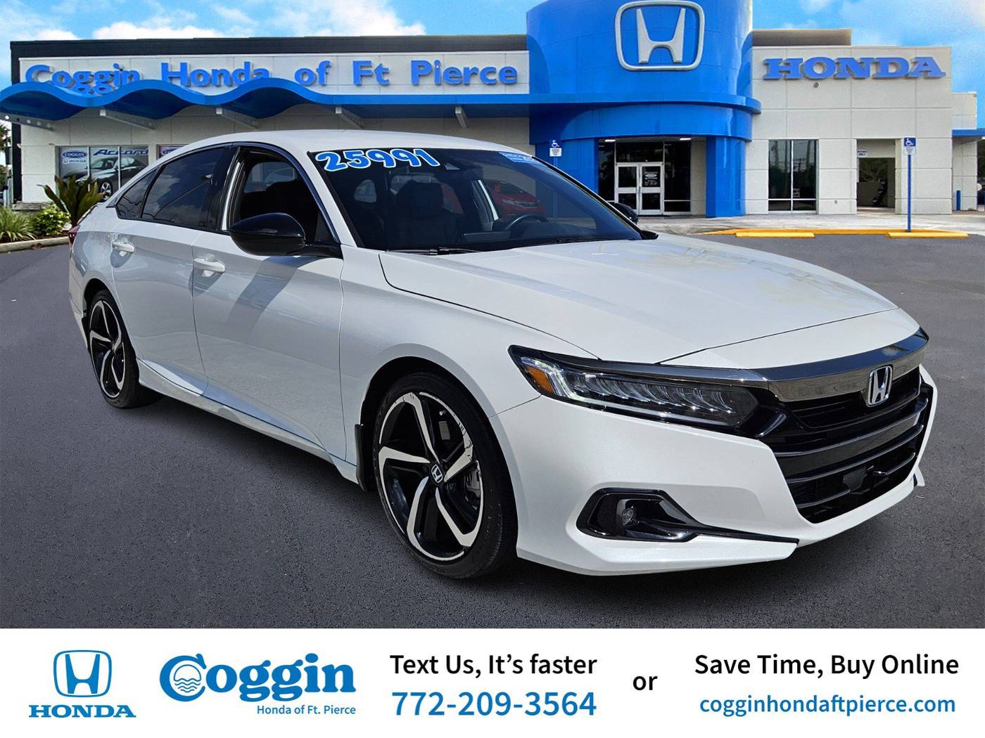 2022 Honda Accord Sport — Sedan — 55,799 mi — Fort Pierce, FL