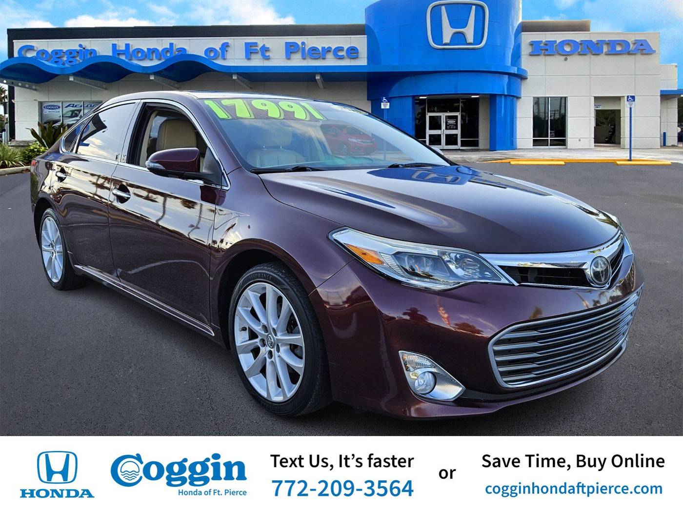 2015 Toyota Avalon Limited — Sedan — 99,168 mi — Fort Pierce, FL