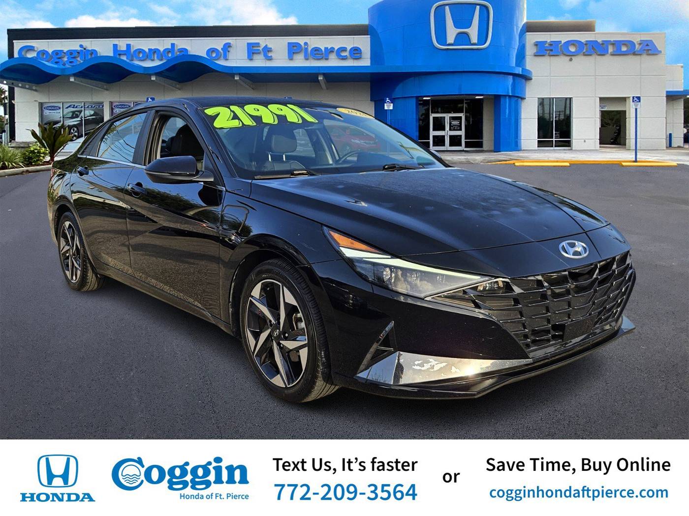 2021 Hyundai Elantra Limited — Sedan — 15,899 mi — Fort Pierce, FL