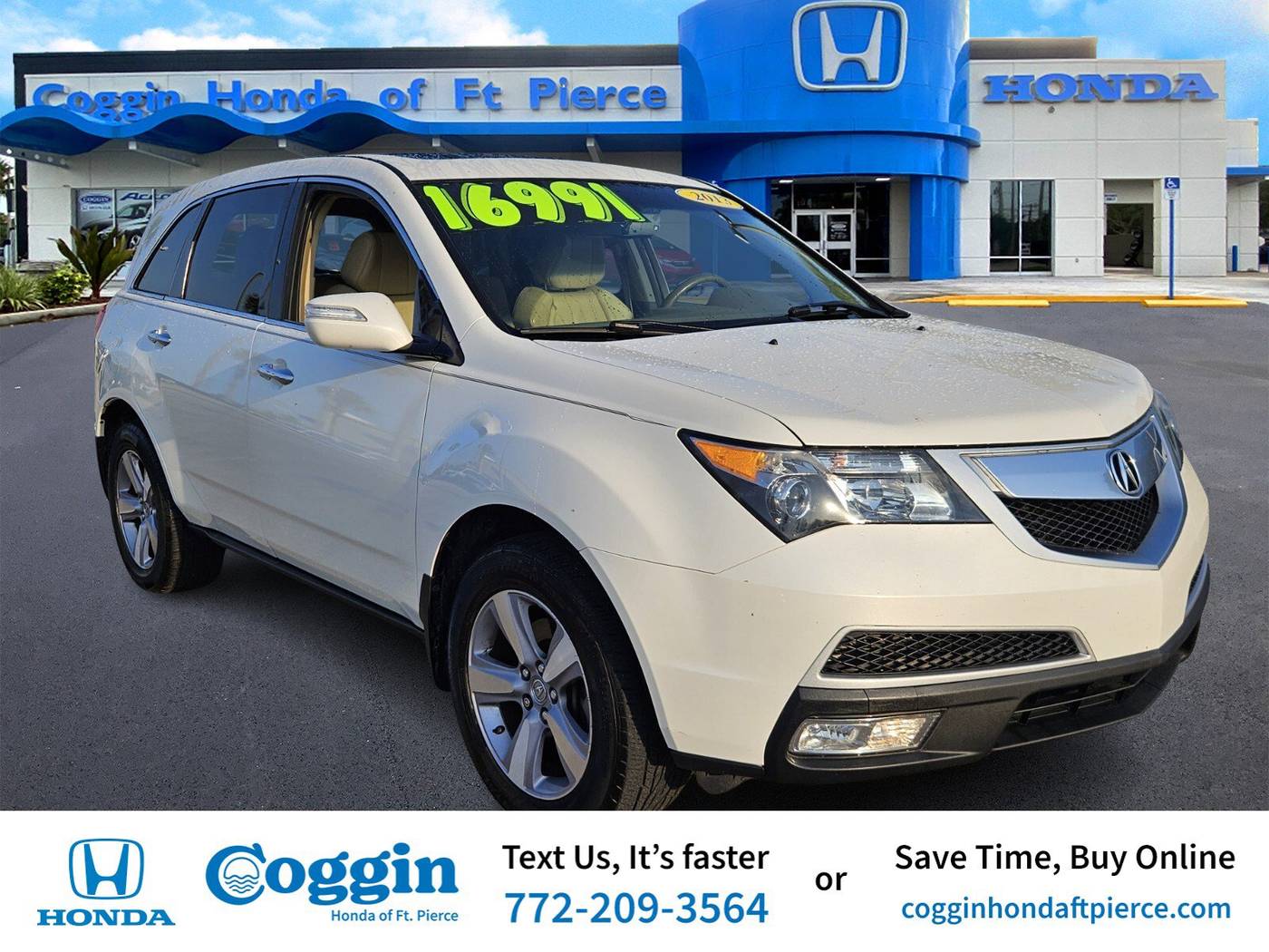 2013 Acura MDX Standard — SUV — 68,996 mi — Fort Pierce, FL