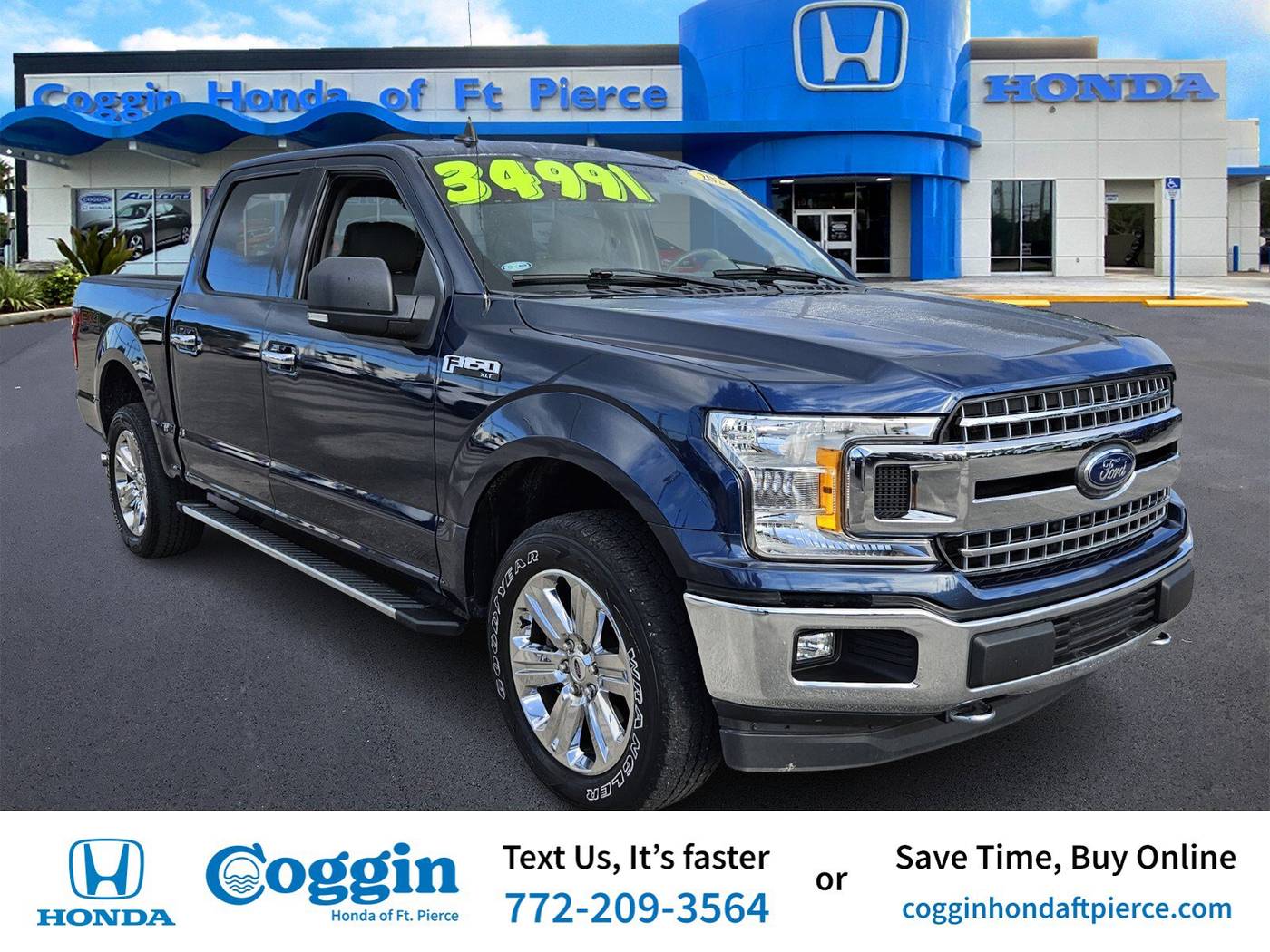 2020 Ford F-150 XLT — Pickup Truck — 44,029 mi — Fort Pierce, FL