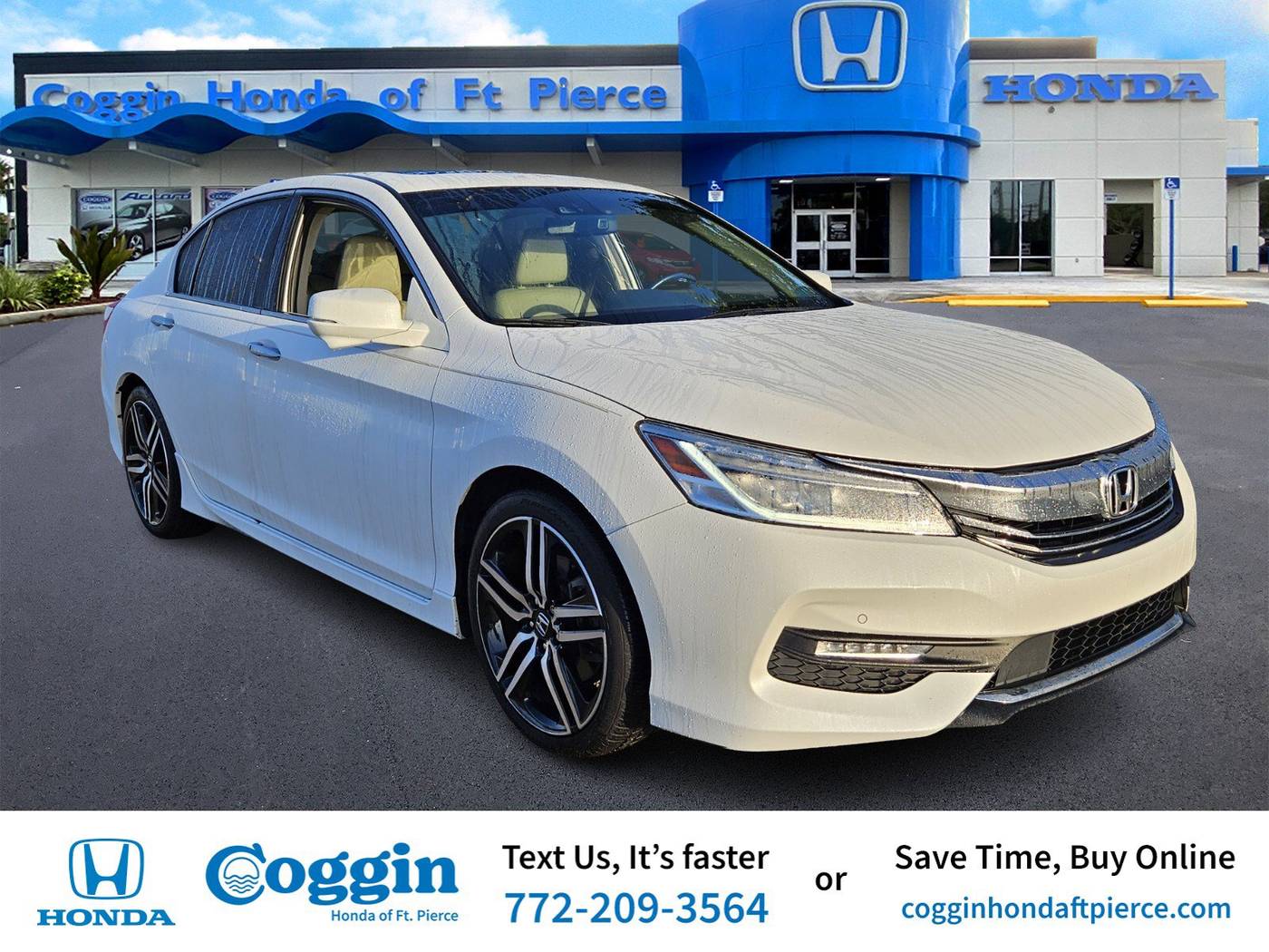 2017 Honda Accord Touring — Sedan — 129,424 mi — Fort Pierce, FL