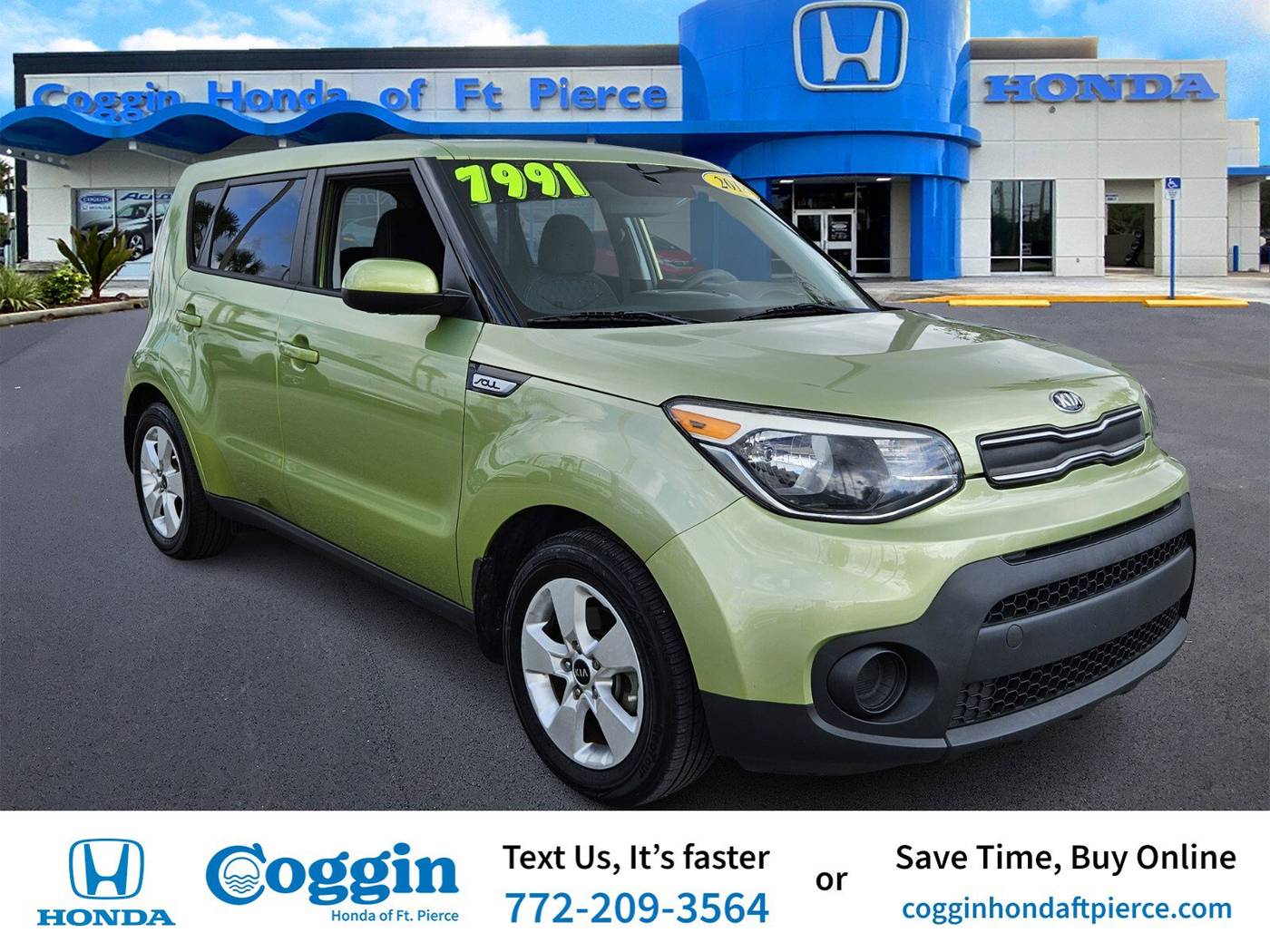 2018 Kia Soul Base — Hatchback — 131,959 mi — Fort Pierce, FL