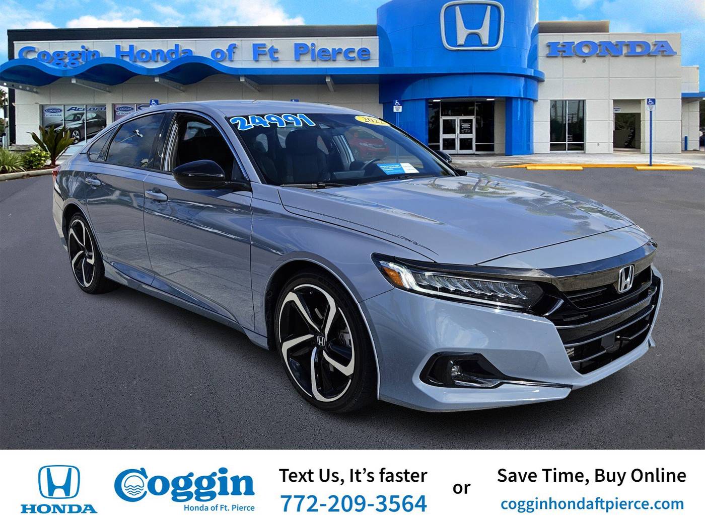2022 Honda Accord Sport — Sedan — 50,601 mi — Fort Pierce, FL