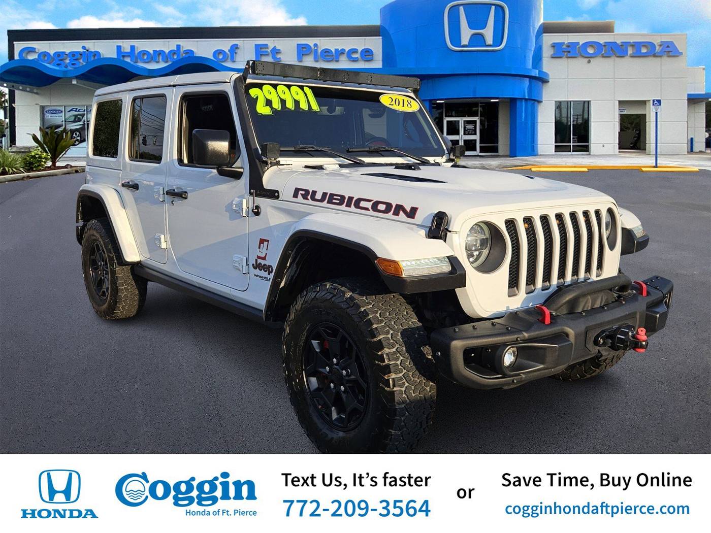 2018 Jeep Wrangler Rubicon — SUV — 92,919 mi — Fort Pierce, FL