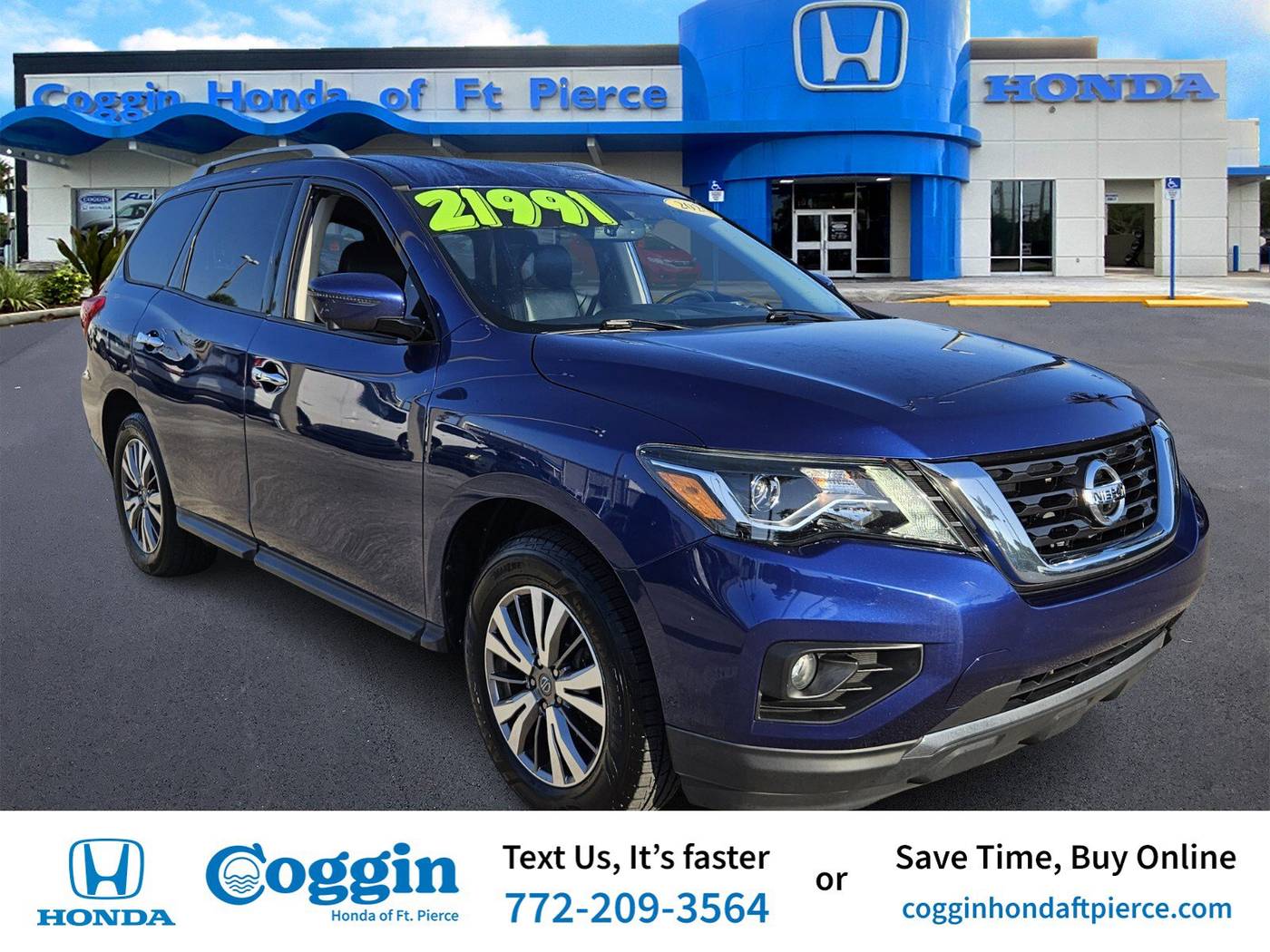 2020 Nissan Pathfinder SL — SUV — 64,606 mi — Fort Pierce, FL