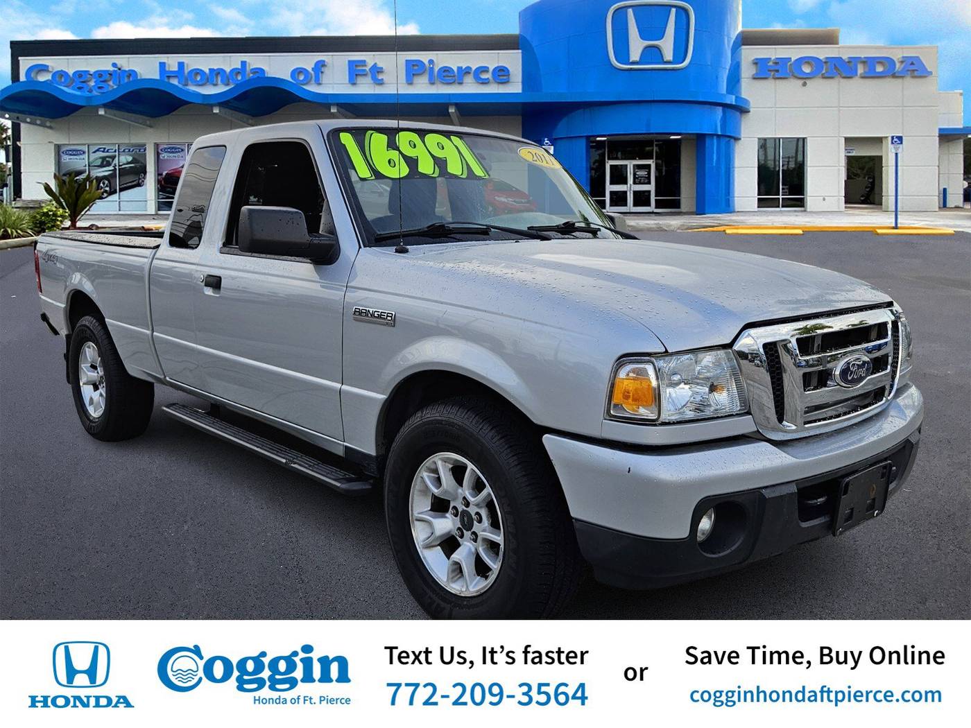 2011 Ford Ranger XLT — Pickup Truck — 90,110 mi — Fort Pierce, FL