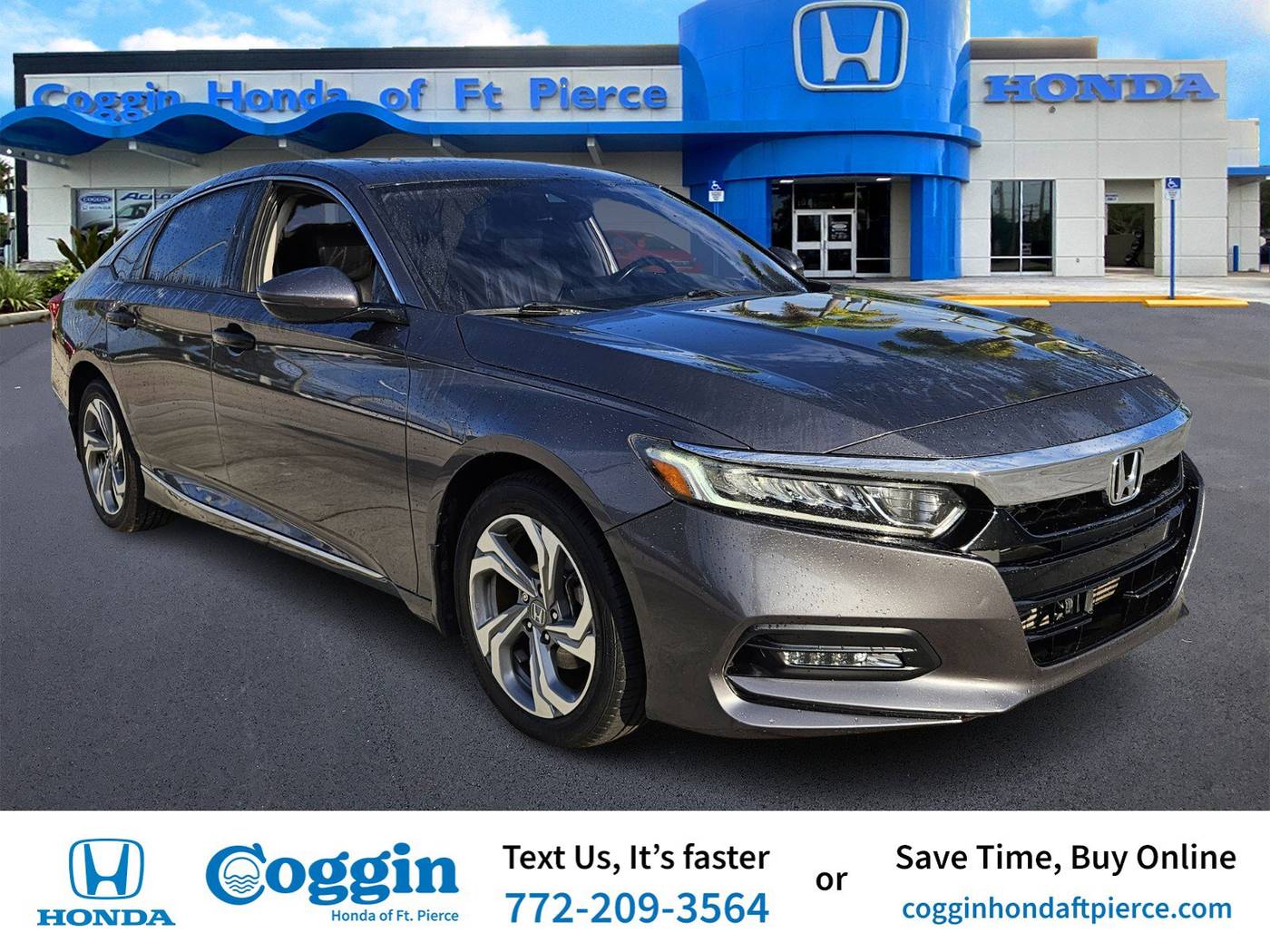 2019 Honda Accord EX-L — Sedan — 127,383 mi — Fort Pierce, FL