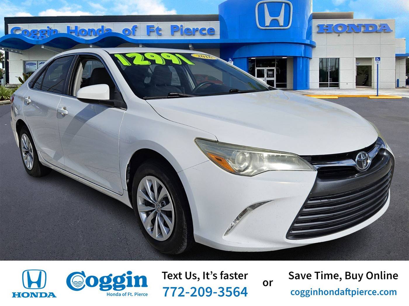 2016 Toyota Camry LE — Sedan — 135,614 mi — Fort Pierce, FL