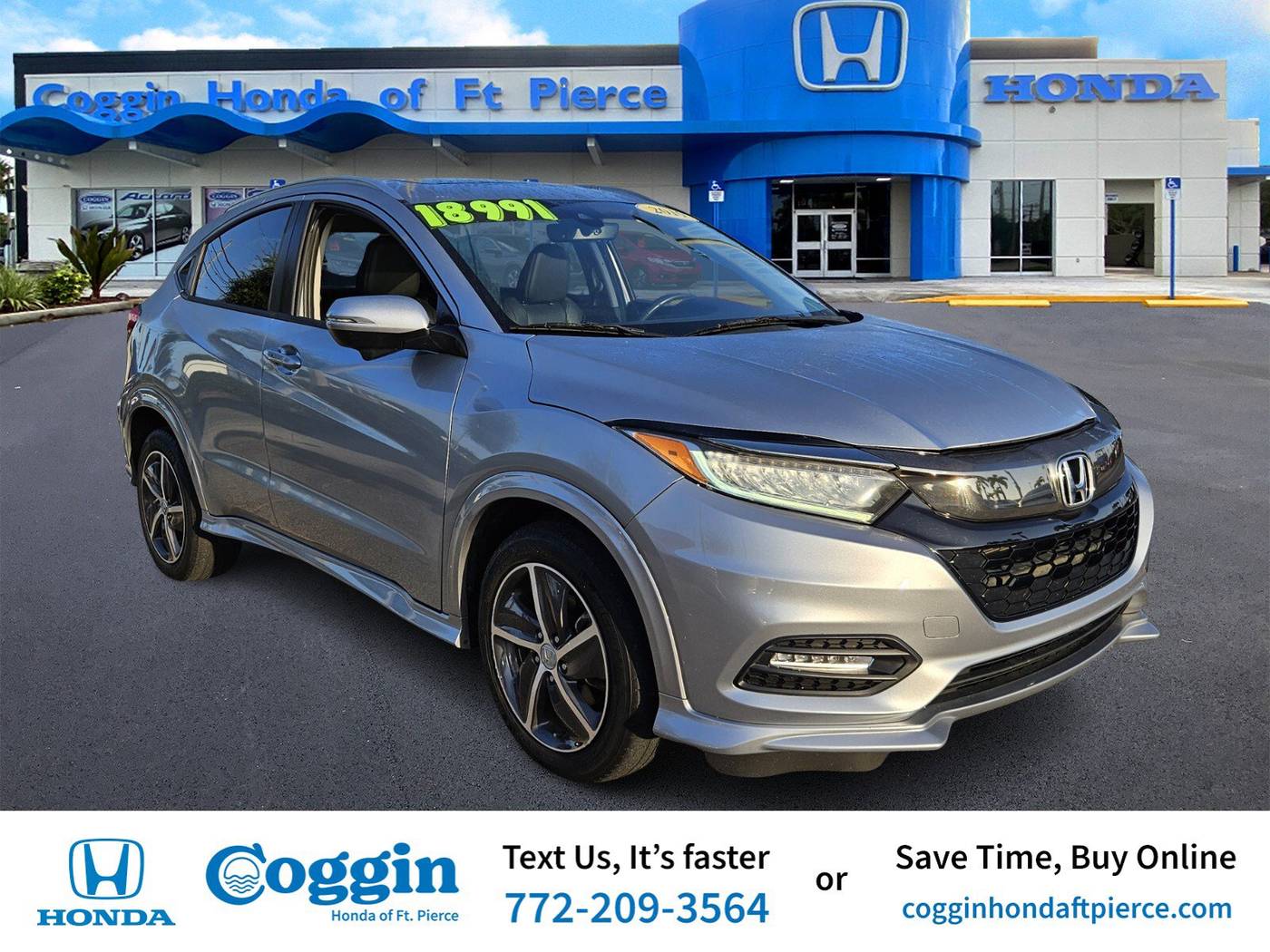 2019 Honda HR-V Touring — SUV — 73,799 mi — Fort Pierce, FL