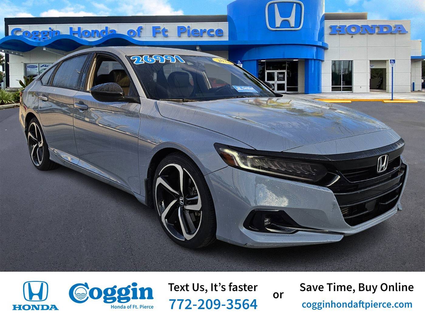 2022 Honda Accord Sport — Sedan — 70,001 mi — Fort Pierce, FL