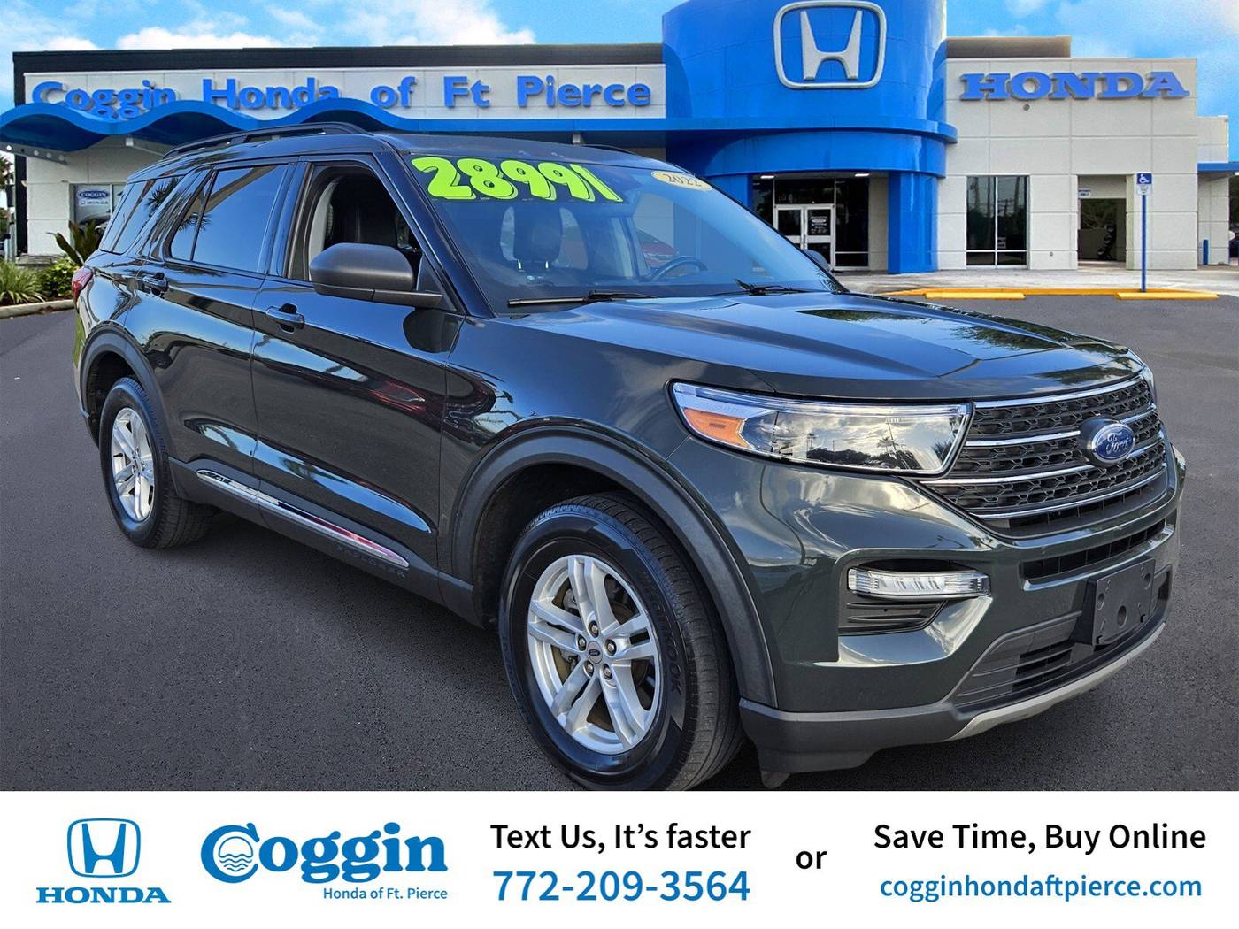 2022 Ford Explorer XLT — SUV — 61,857 mi — Fort Pierce, FL