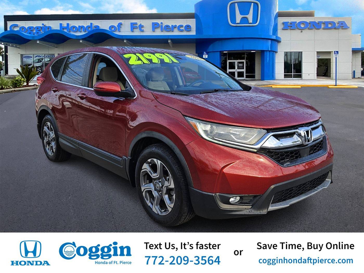 2019 Honda CR-V EX — SUV — 85,822 mi — Fort Pierce, FL
