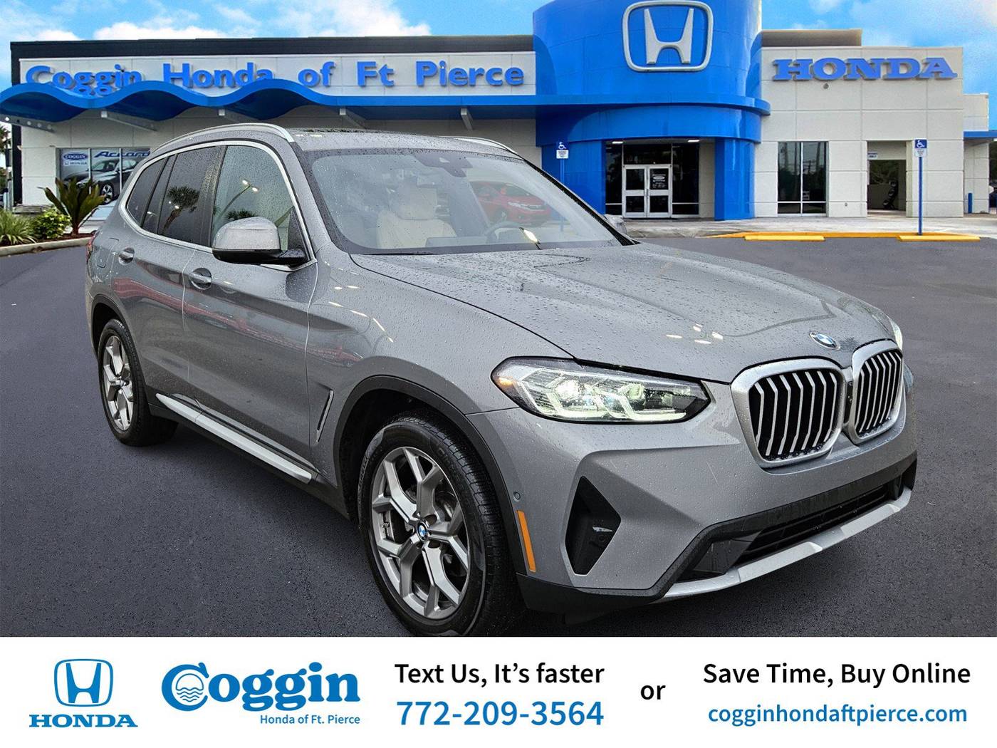 2024 BMW X3 30i — SUV — 25,497 mi — Fort Pierce, FL
