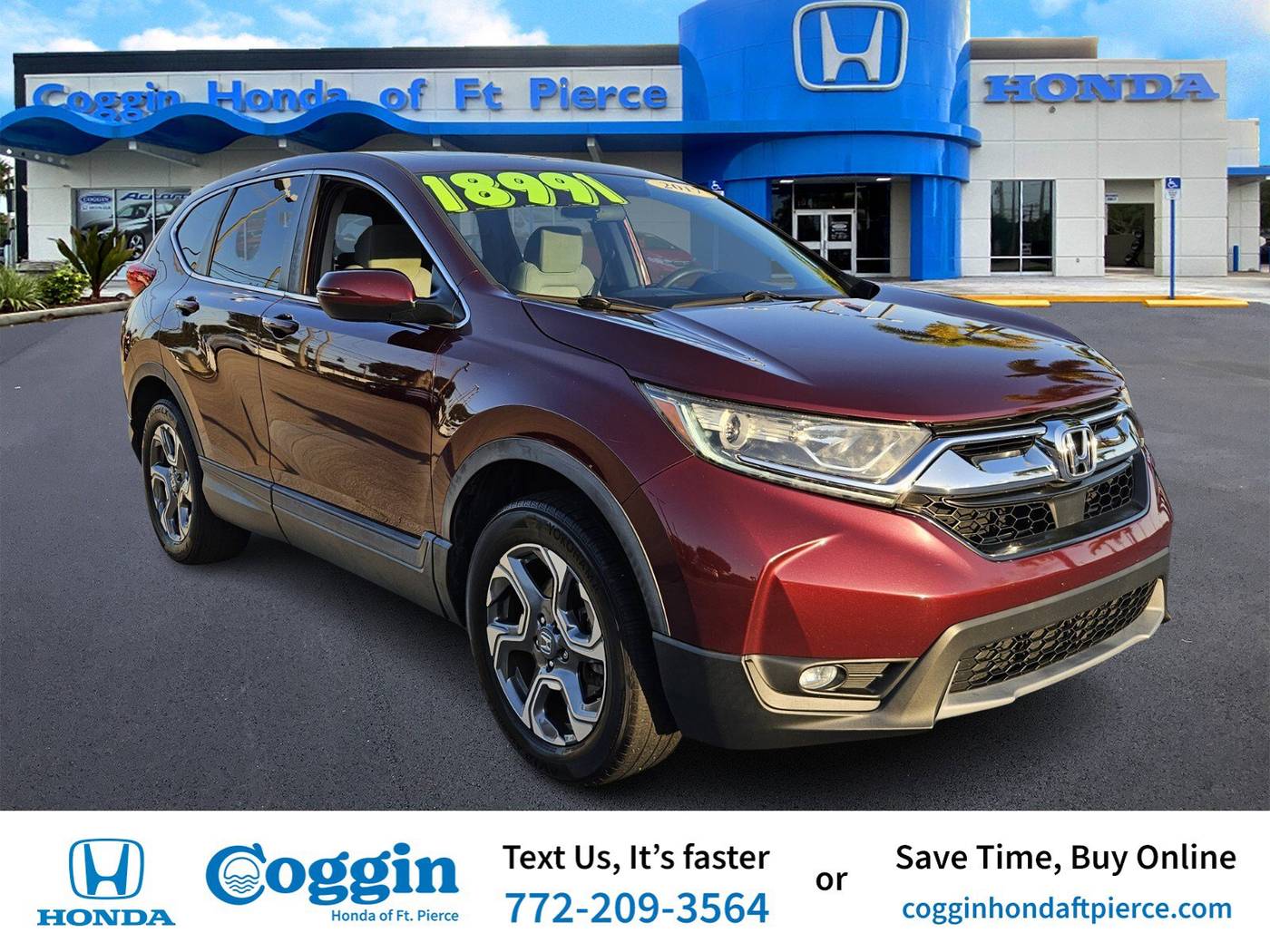 2017 Honda CR-V EX — SUV — 103,164 mi — Fort Pierce, FL