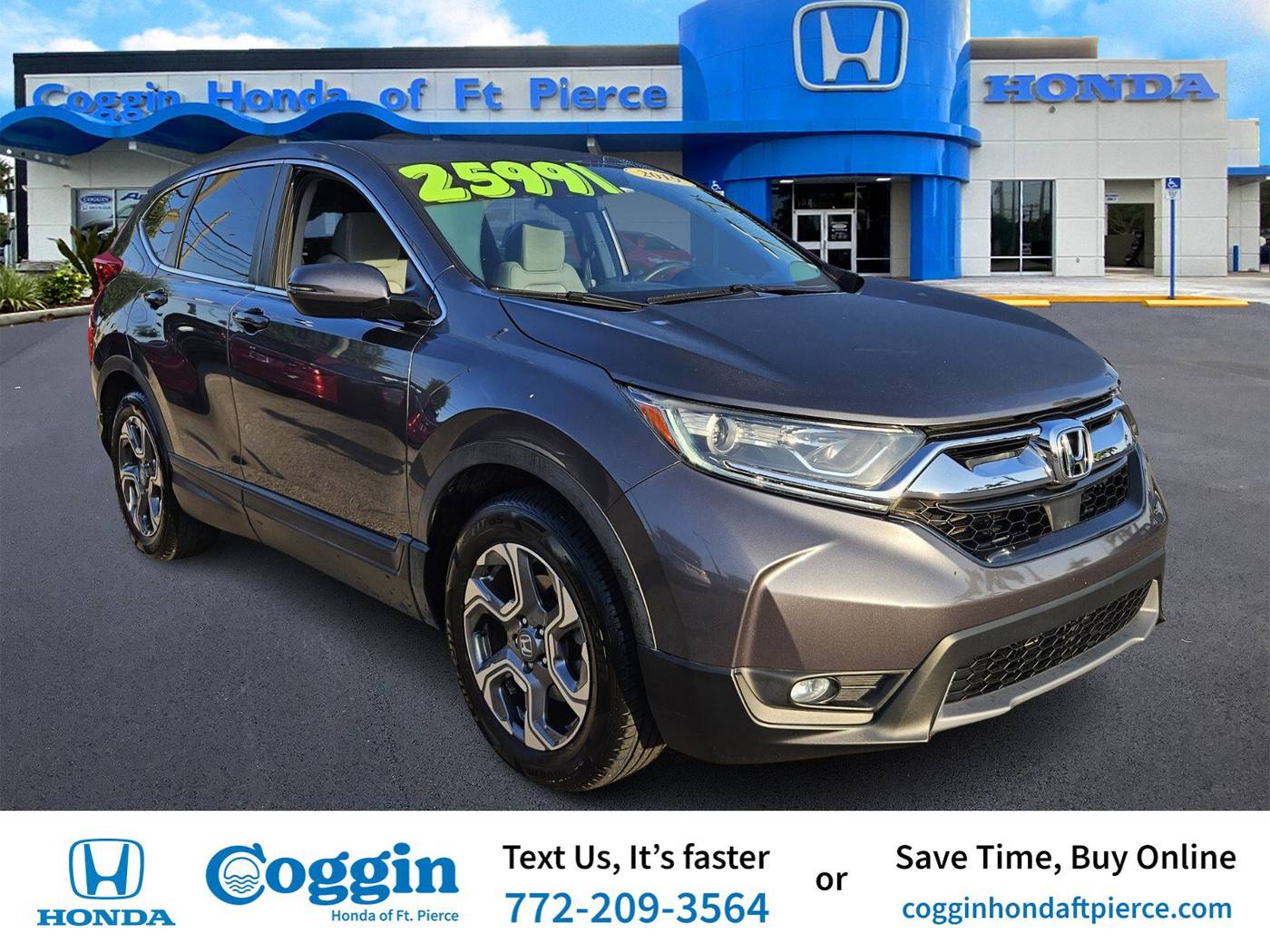 2019 Honda CR-V EX — SUV — 30,736 mi — Fort Pierce, FL