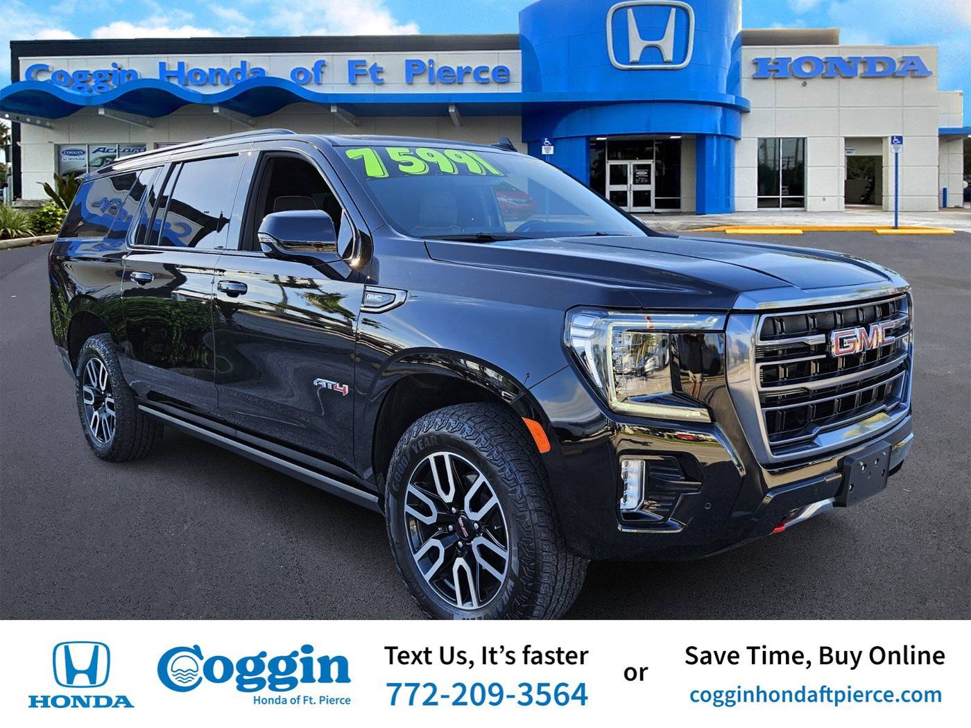 2024 GMC Yukon AT4 — SUV — 16,288 mi — Fort Pierce, FL