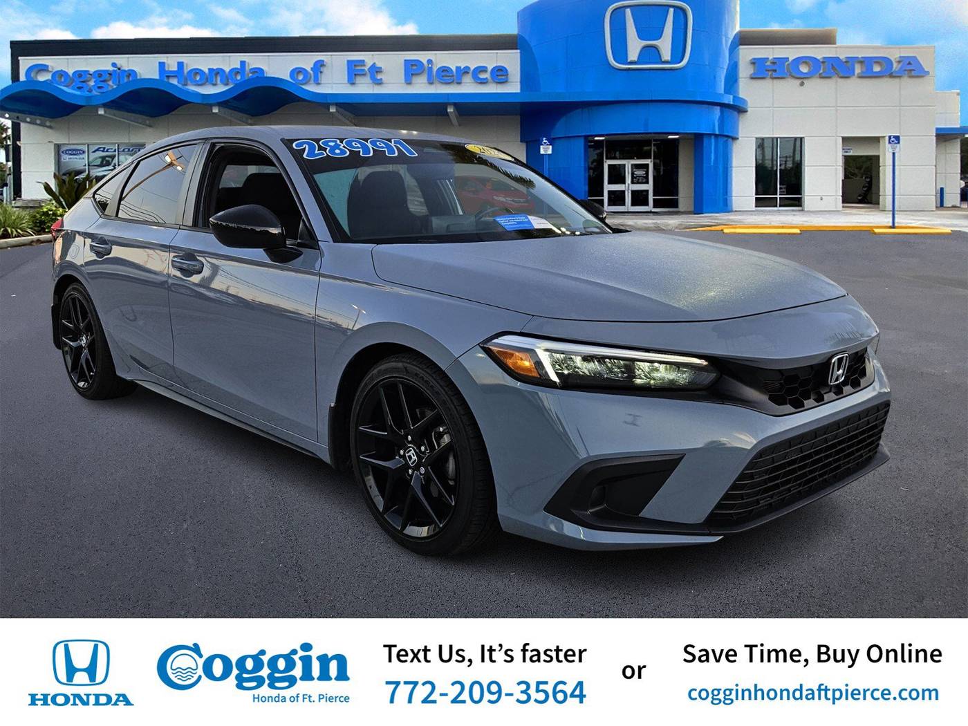 2024 Honda Civic Sport — Hatchback — 32,611 mi — Fort Pierce, FL
