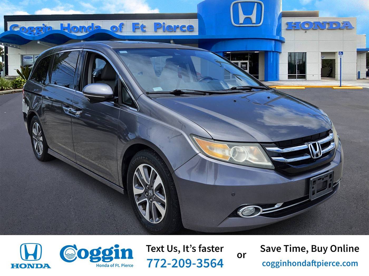 2015 Honda Odyssey Touring — Minivan — 105,867 mi — Fort Pierce, FL