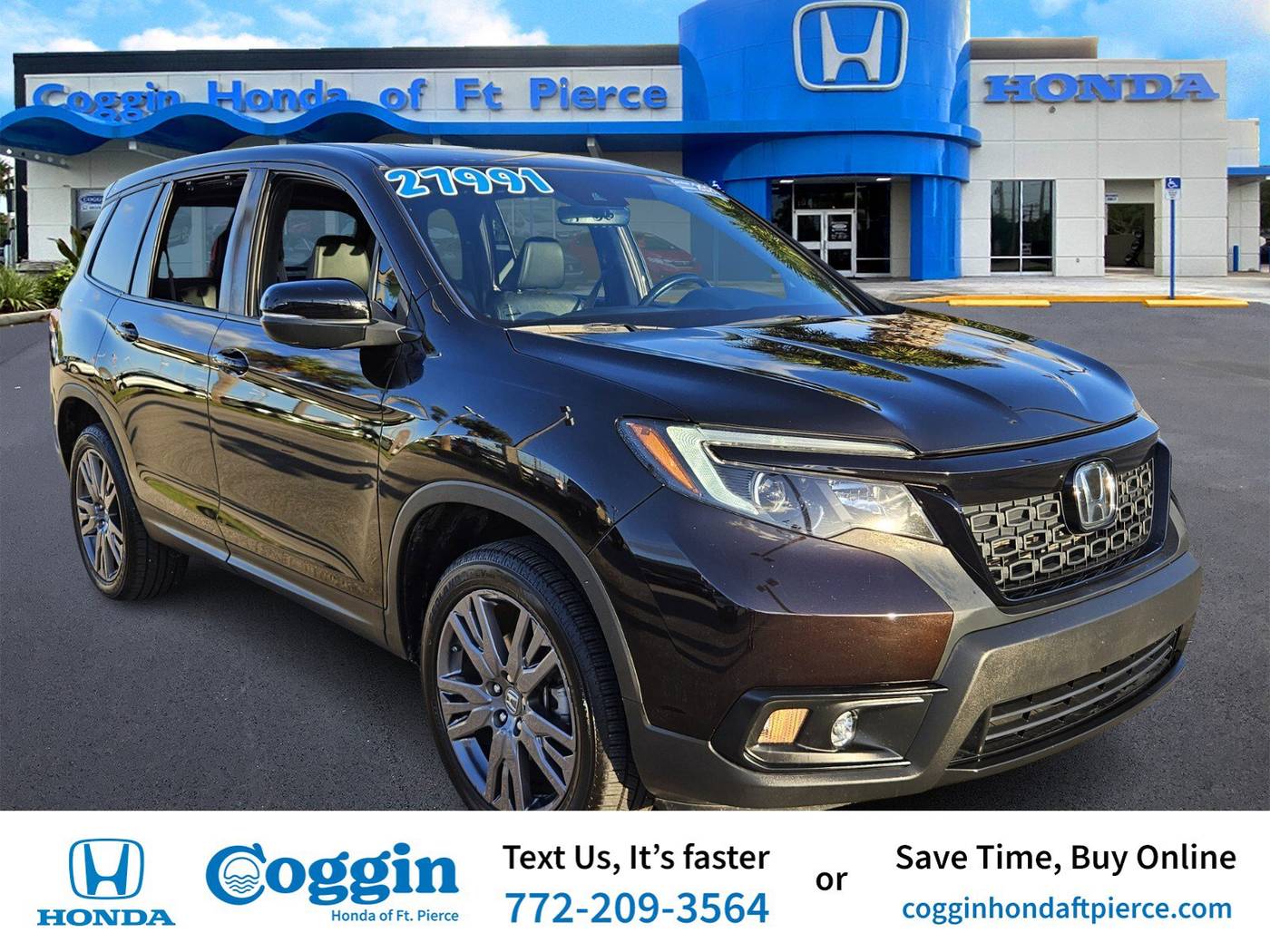 2021 Honda Passport EX-L — SUV — 58,175 mi — Fort Pierce, FL