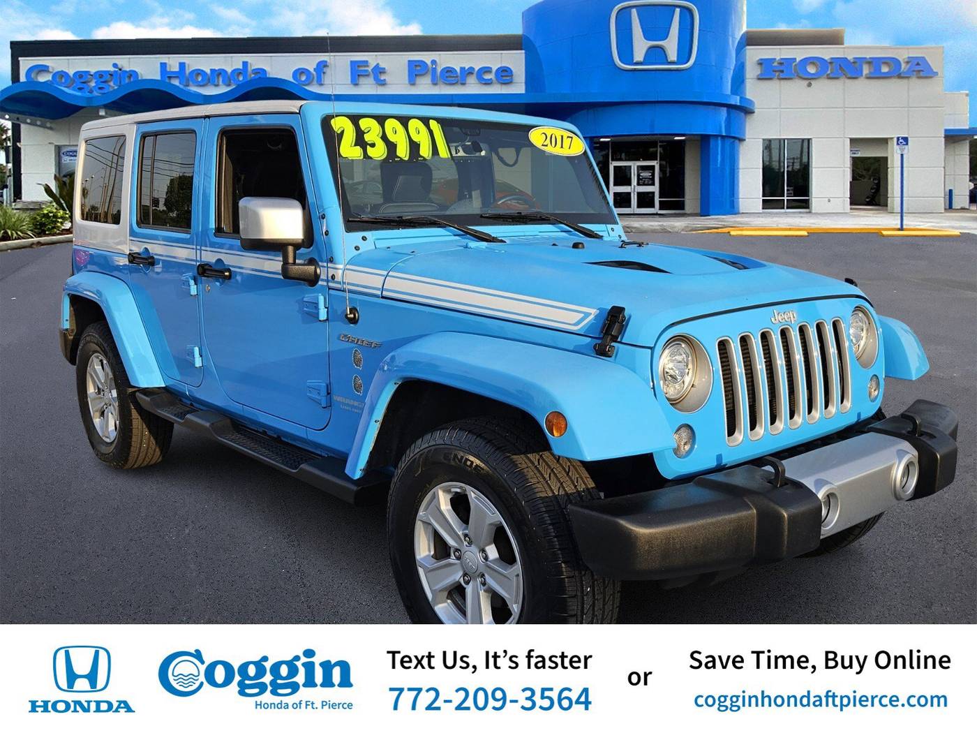 2017 Jeep Wrangler Chief Edition — SUV — 89,934 mi — Fort Pierce, FL