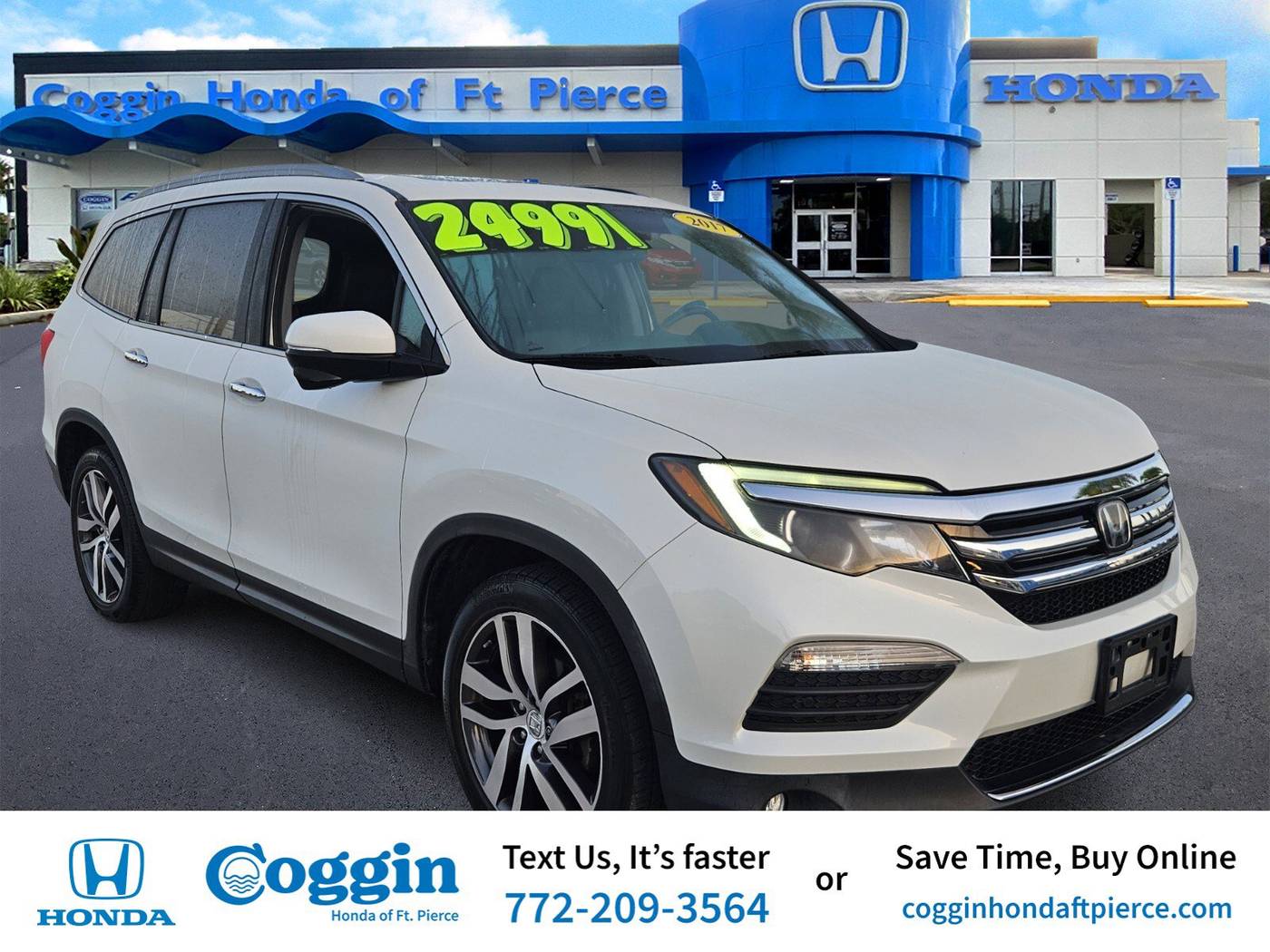 2017 Honda Pilot Touring — SUV — 67,267 mi — Fort Pierce, FL