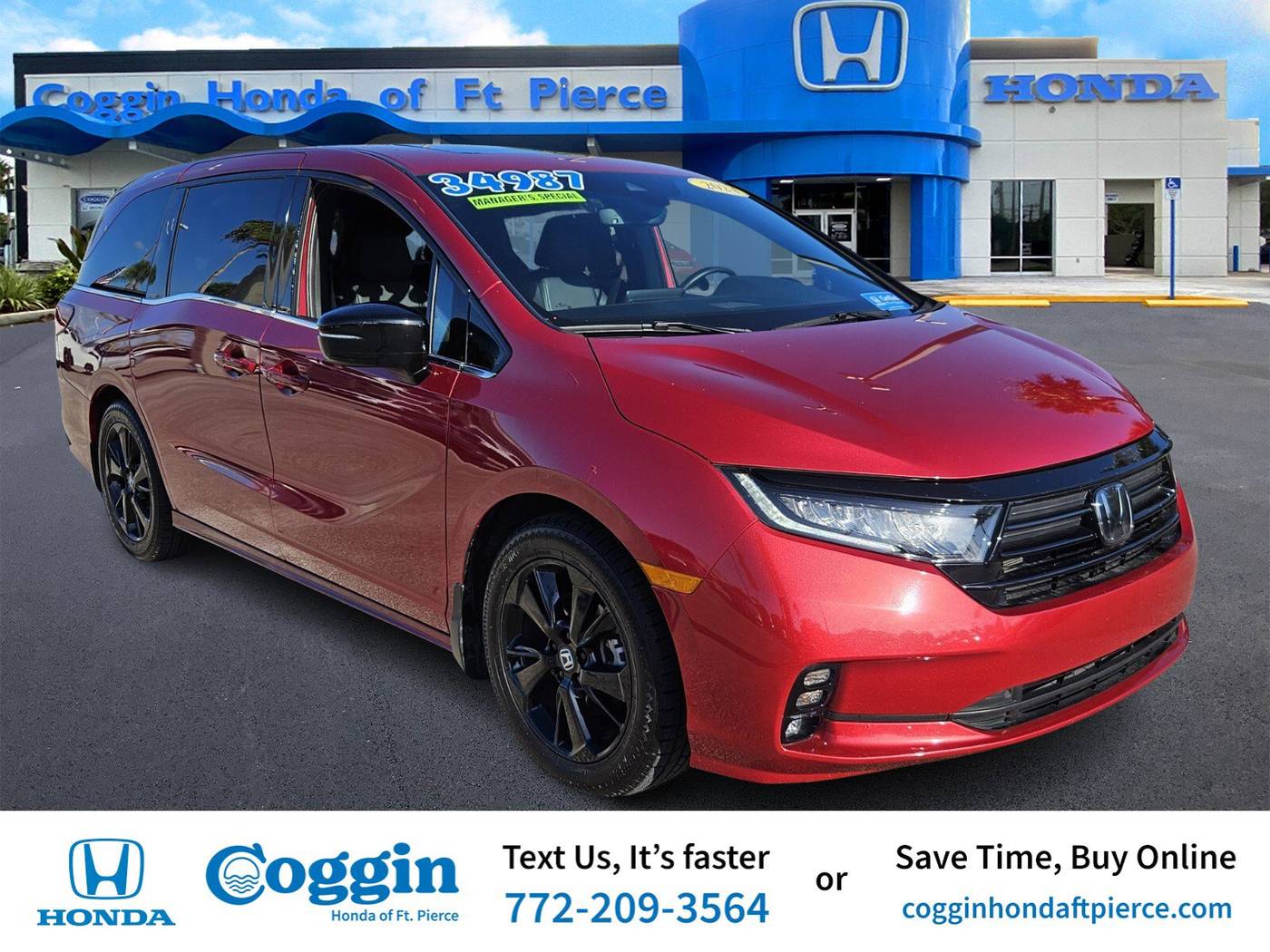 2024 Honda Odyssey Sport — Minivan — 47,998 mi — Fort Pierce, FL