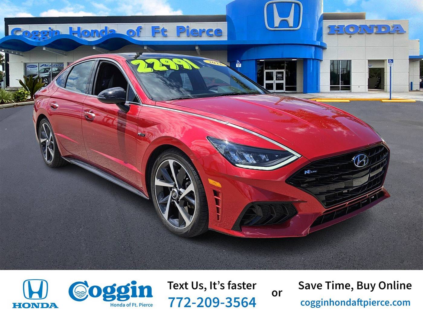 2022 Hyundai Sonata N Line — Sedan — 52,871 mi — Fort Pierce, FL