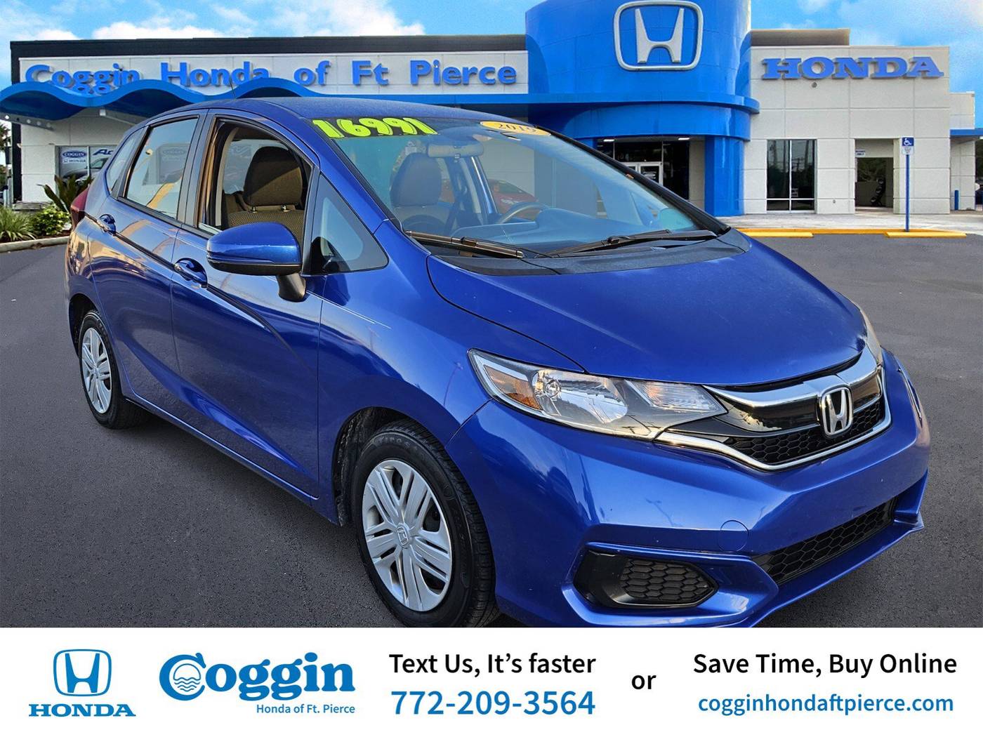 2019 Honda Fit LX — Hatchback — 71,223 mi — Fort Pierce, FL