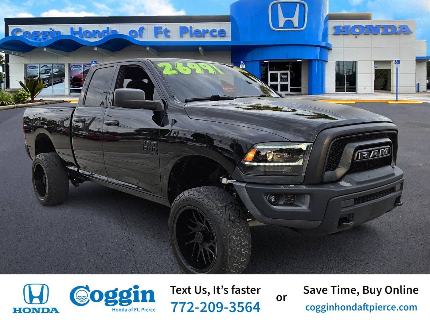 2019 Ram 1500 Classic Warlock — Pickup Truck — 59,736 mi — Fort Pierce, FL