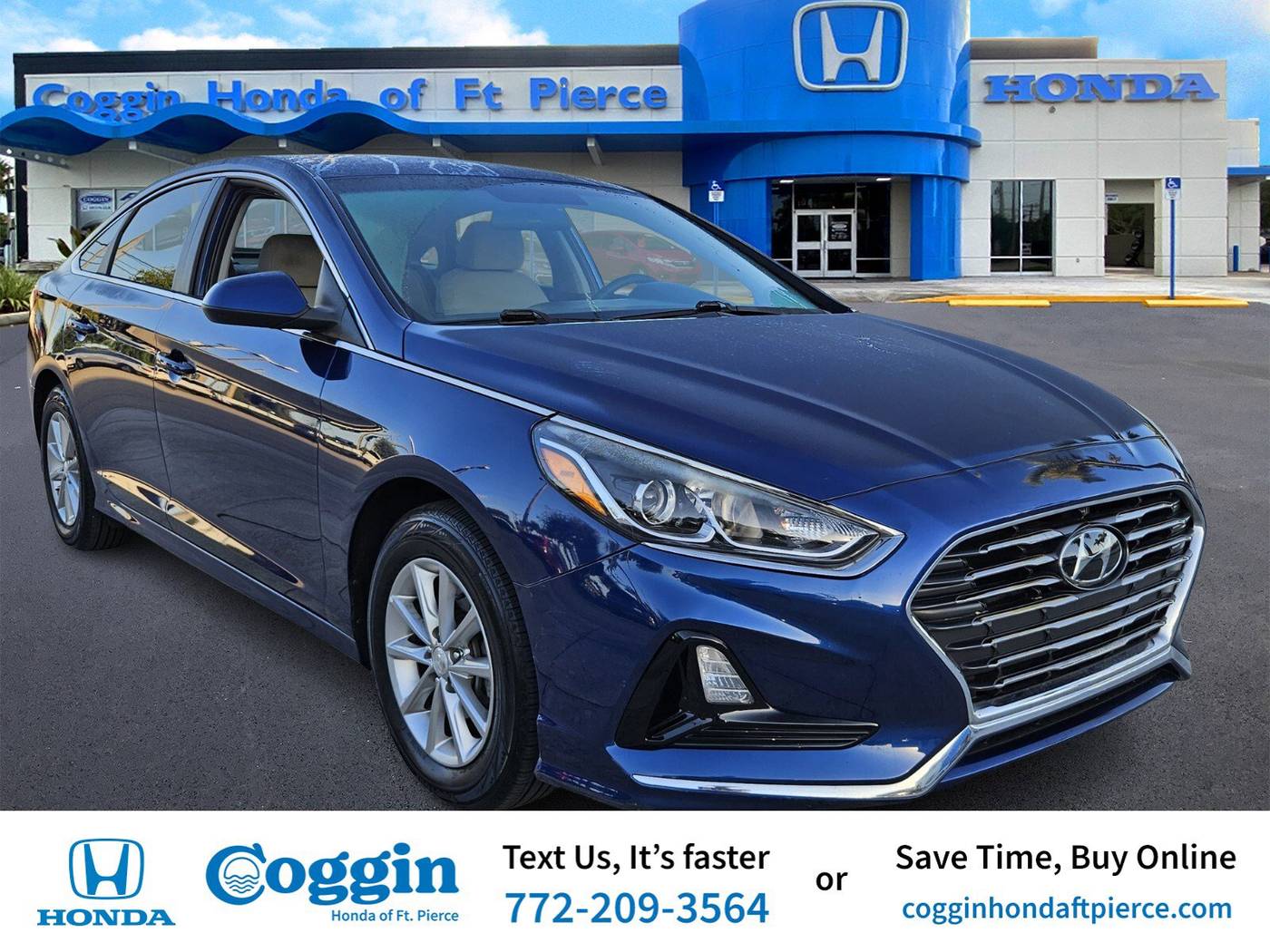 2019 Hyundai Sonata SE — Sedan — 56,613 mi — Fort Pierce, FL
