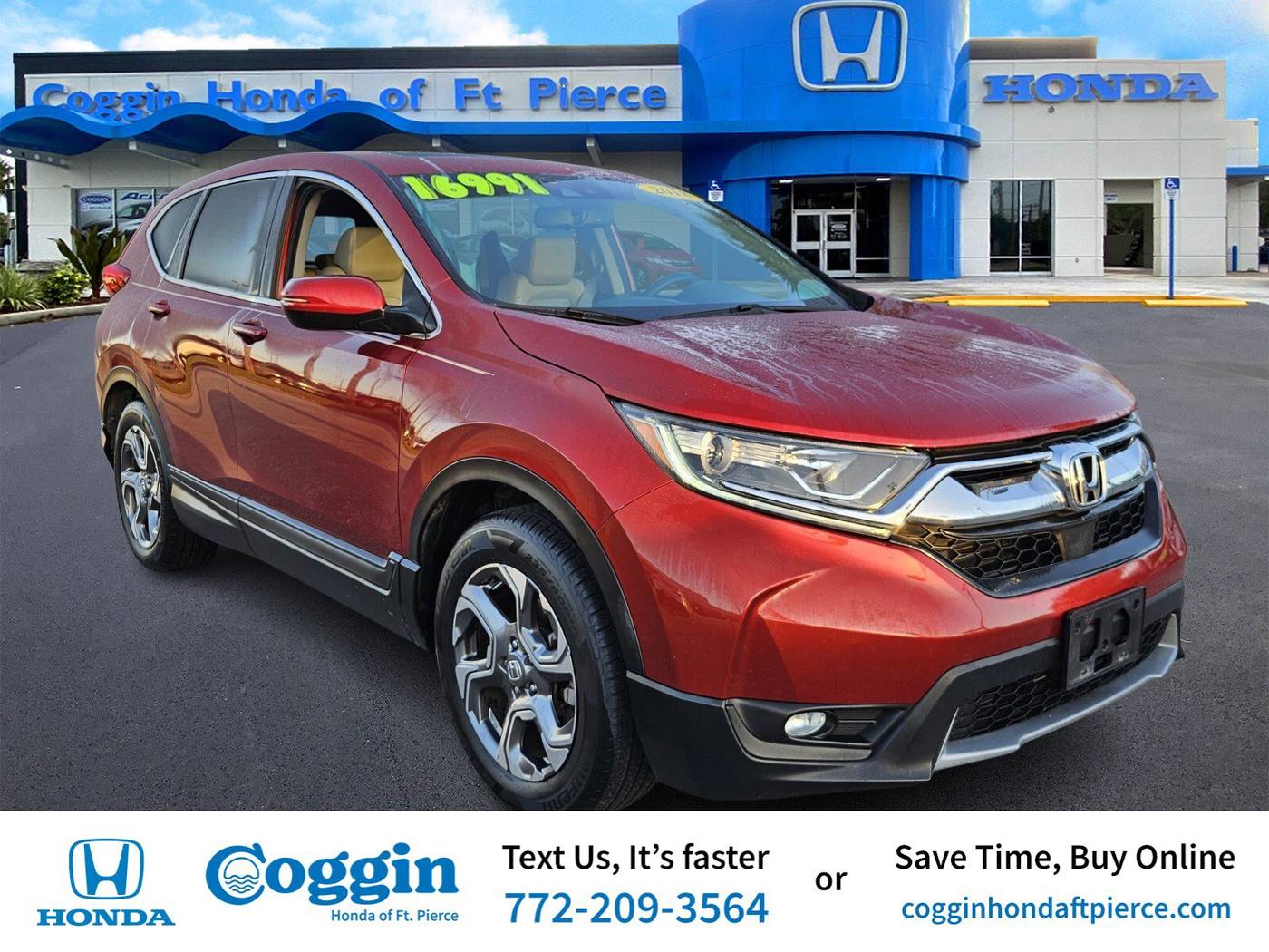 2018 Honda CR-V EX-L — SUV — 131,617 mi — Fort Pierce, FL